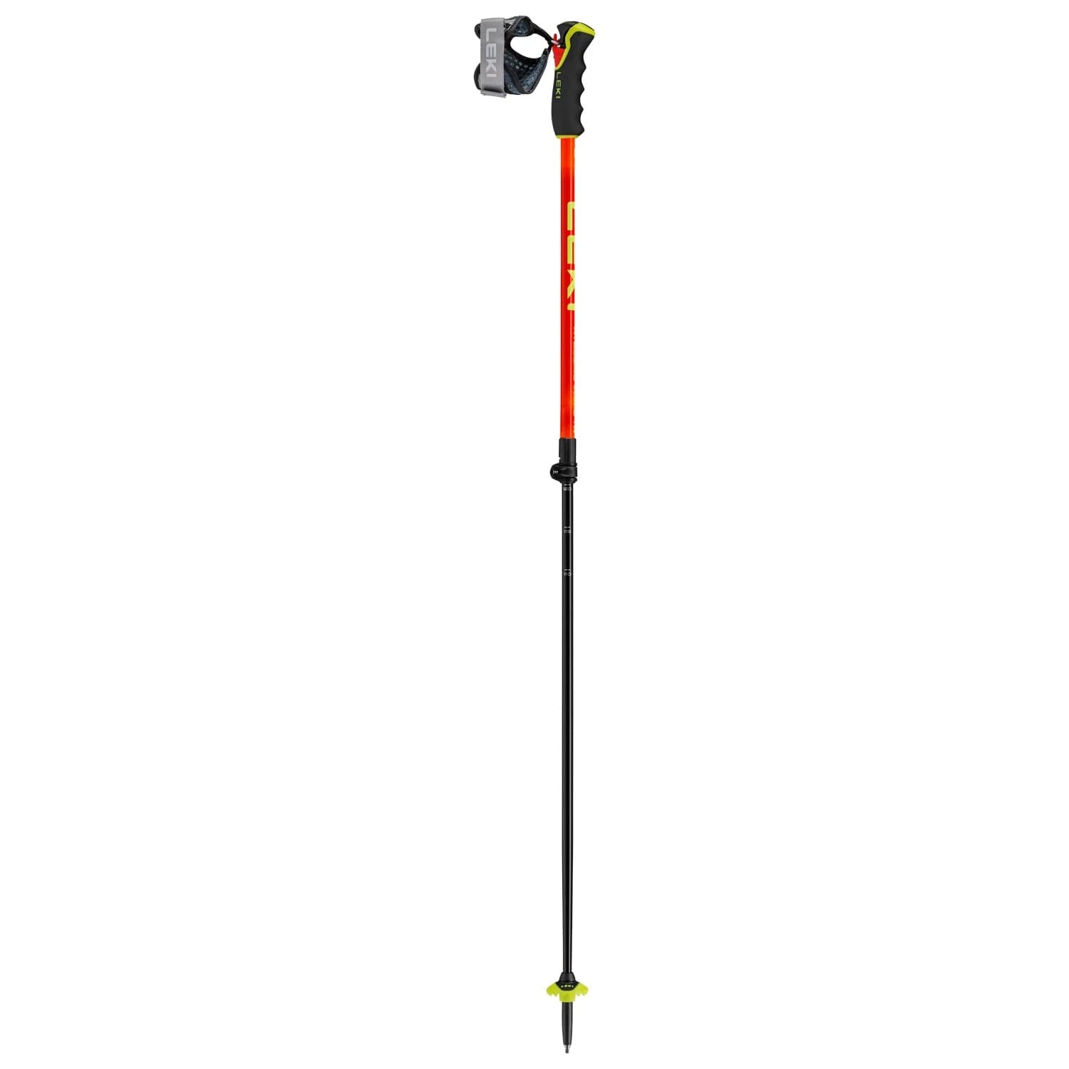 Ски щеки Leki Wyldbird Vario TR Ski poles - Neon Orange / Bright Red / Neon Yellow