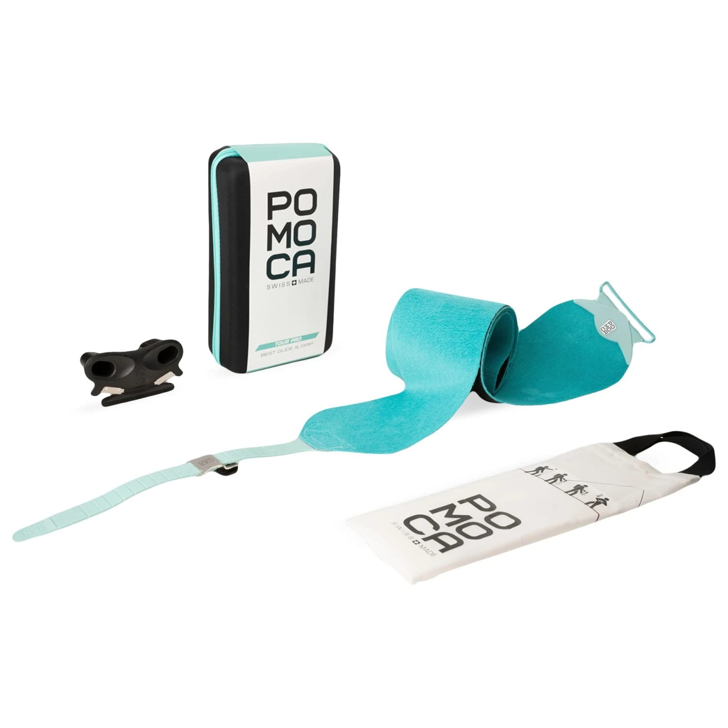 Ски кожа Pomoca Tour Pro Ready2Climb 120 Ski skin - Turquoise