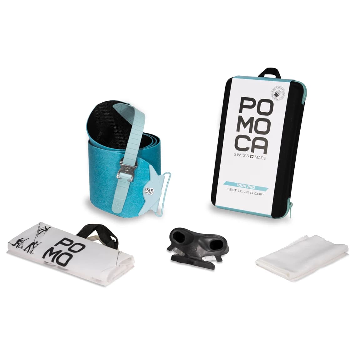 Ски кожа Pomoca Tour Pro Ready2Climb 130 Ski skin - Turquoise