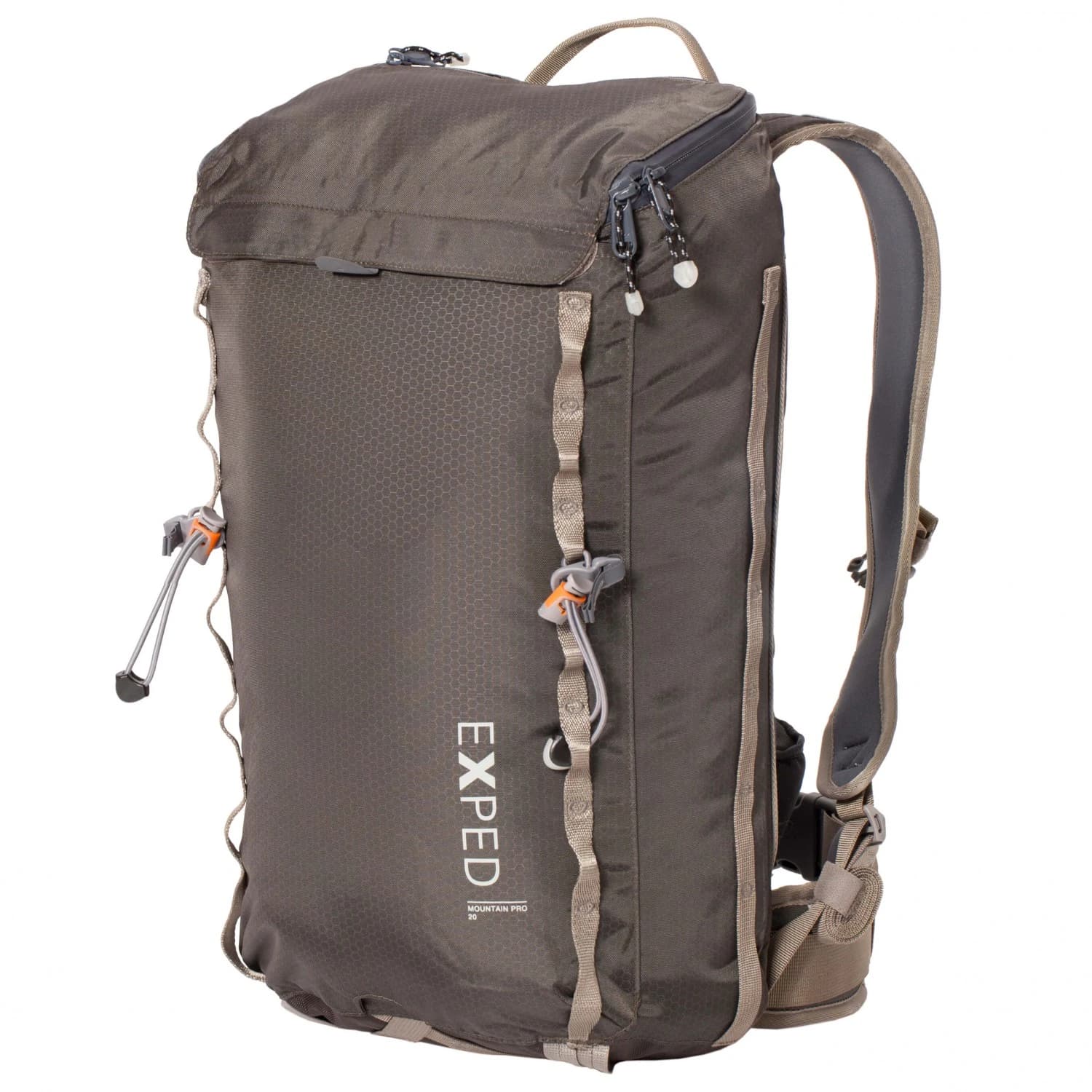Туристическа раница Exped Mountain Pro 20 Climbing backpack - Bark Brown