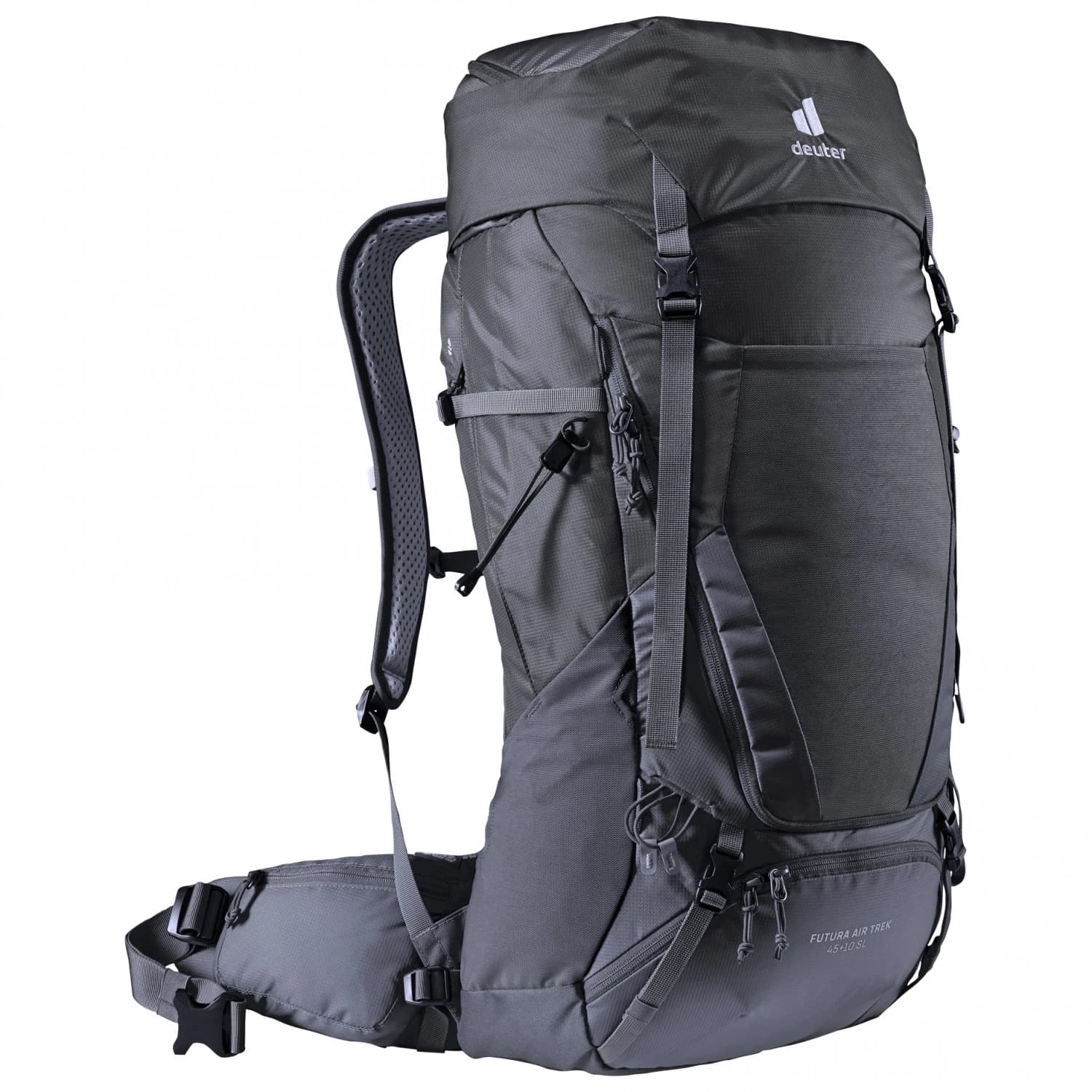 Дамска трекинг раница Deuter Women's Futura Air Trek 45+10 SL Walking backpack - Black / Graphite