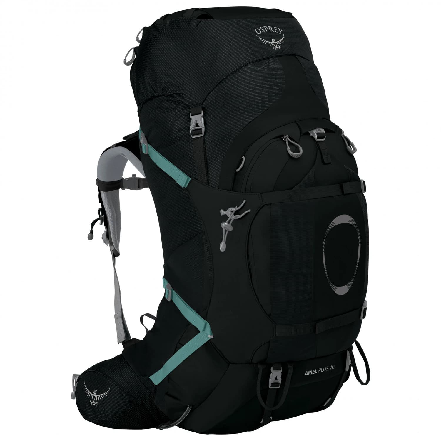 Дамска трекинг раница Osprey Women's Ariel Plus 70 Walking backpack - Black