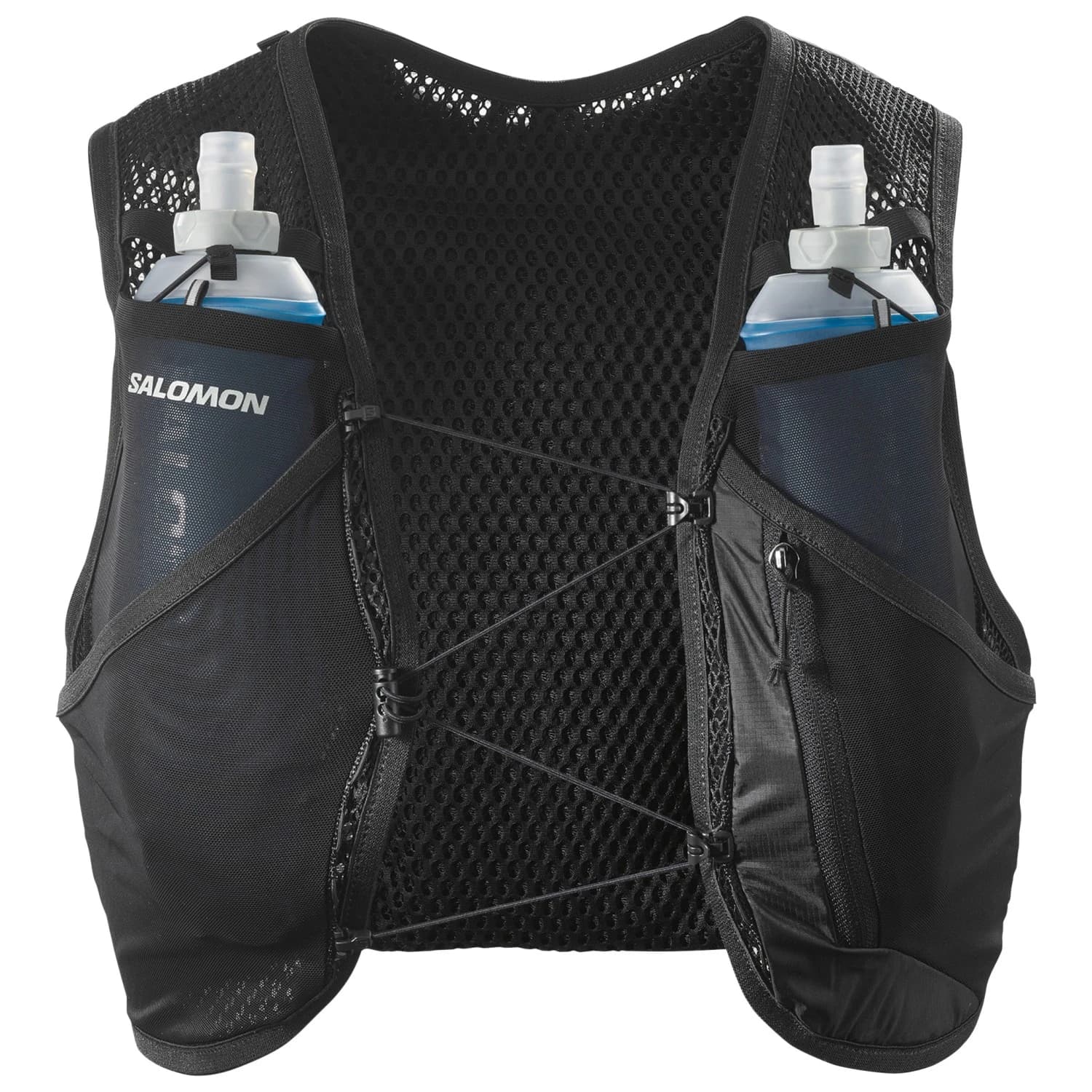 Раница за трейл бягане Salomon Active Skin 4 Set Running vest - Black / Metal