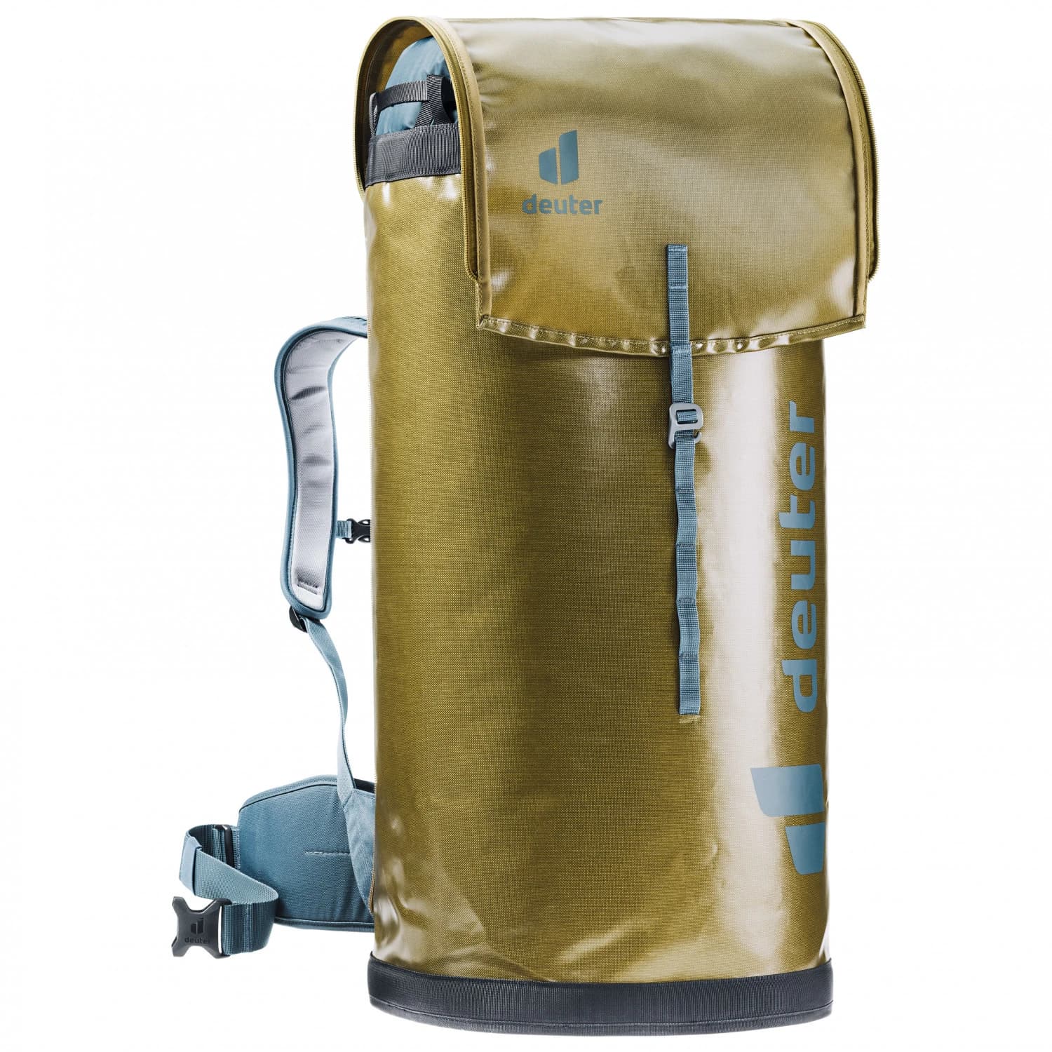 Раница за катерене Deuter Gravity Wall Bag 50 Climbing backpack - Clay / Arctic