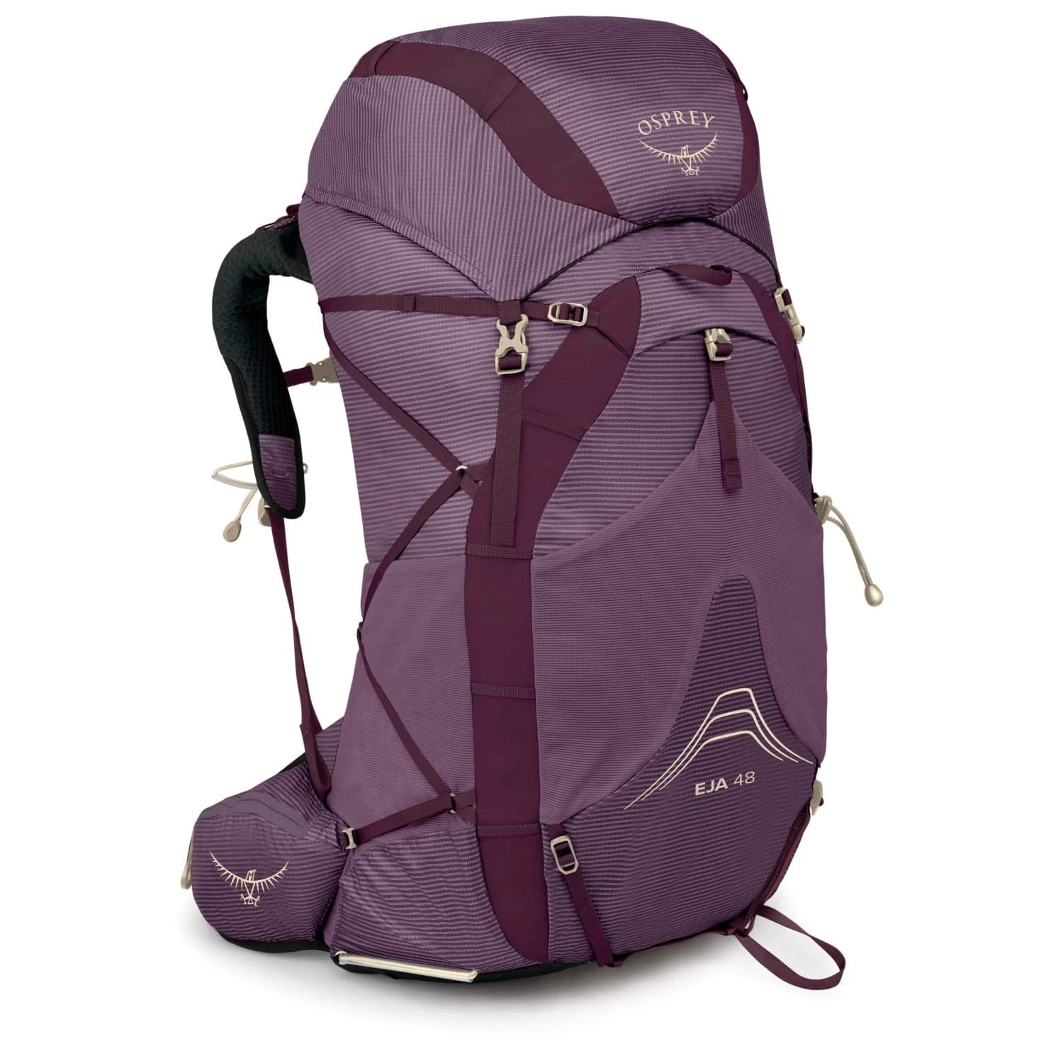 Дамска трекинг раница Osprey Women's Eja 48 Walking backpack - Purple Dusk