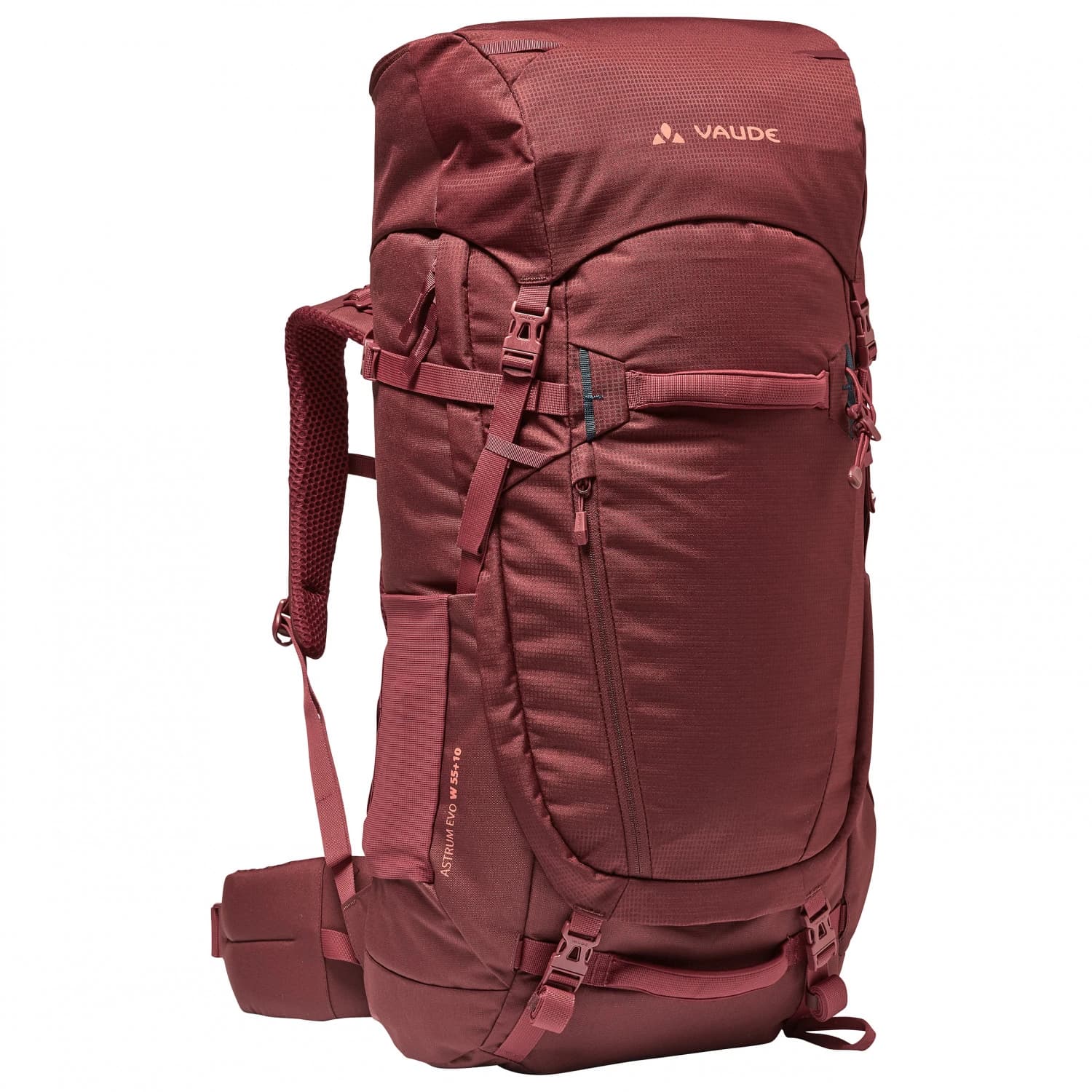 Дамска трекинг раница Vaude Women's Astrum Evo 55+10 Walking backpack - Dark Cherry