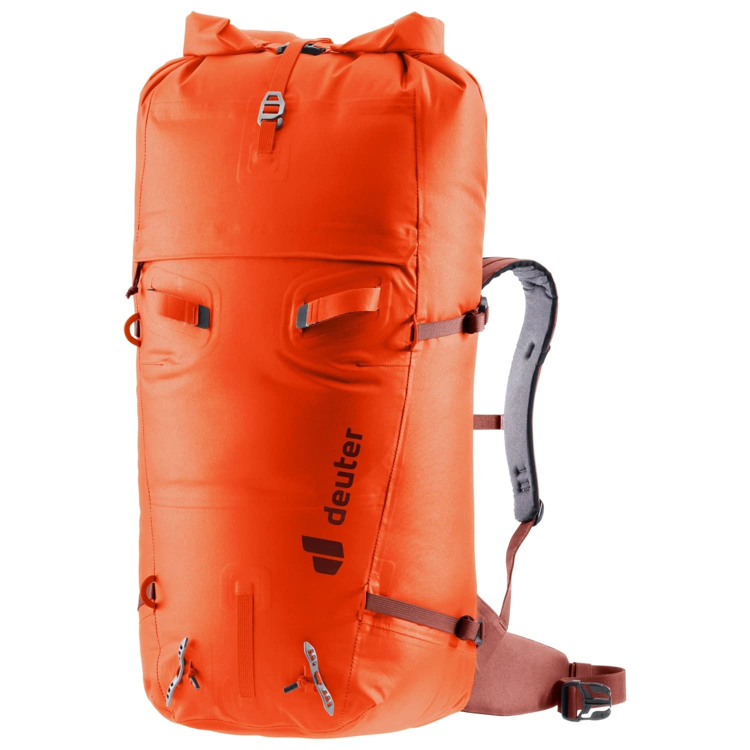Дамска алпийска раница Deuter Women's Durascent 42 + 10 SL Mountaineering backpack - Papaya / Redwood