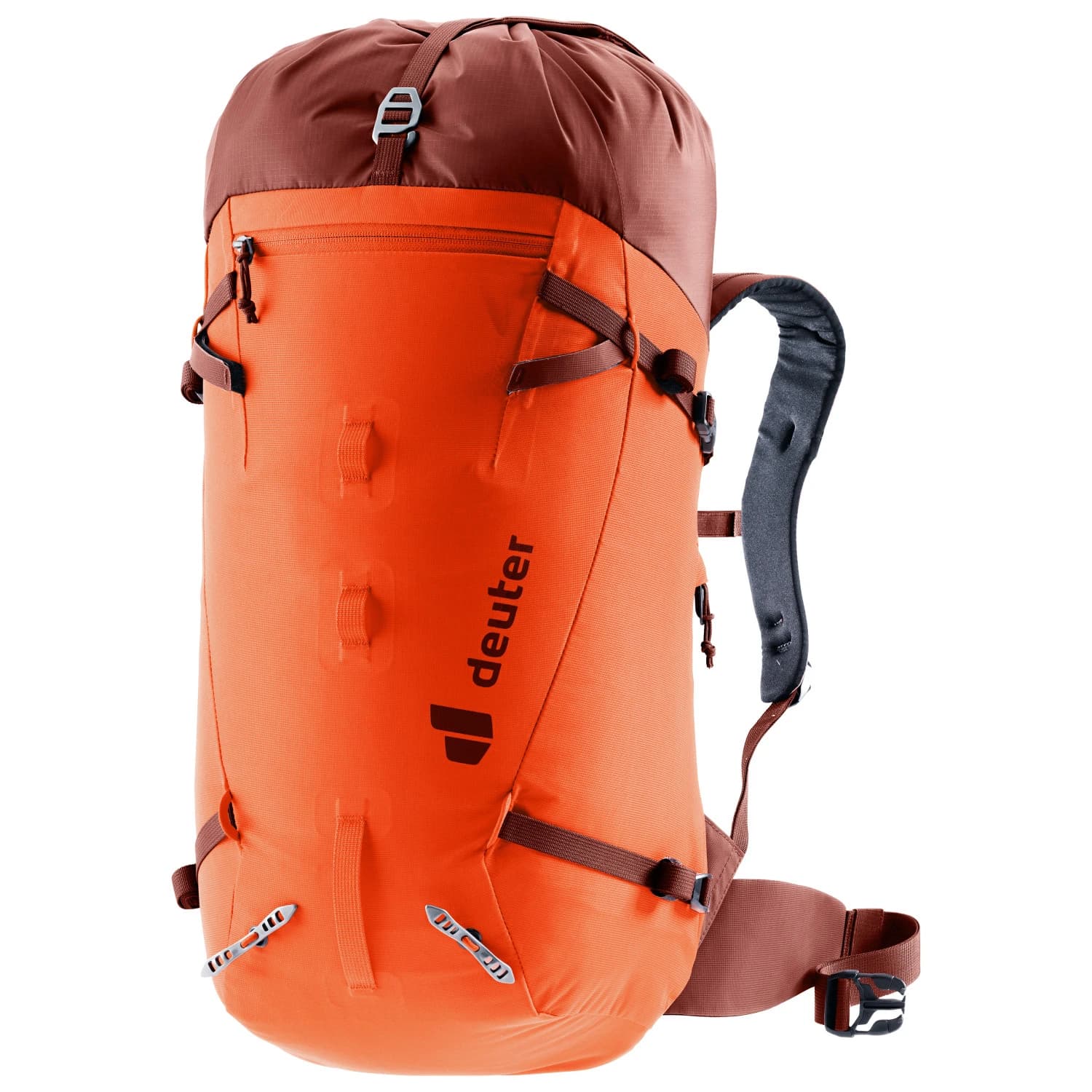 Дамска алпийска раница Deuter Women's Guide 28 SL Mountaineering backpack - Papaya / Redwood