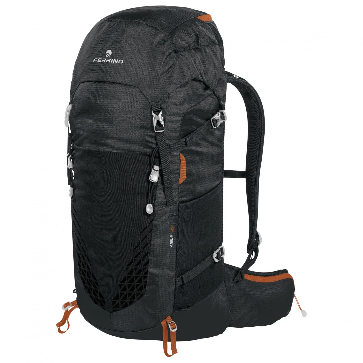Туристическа раница Ferrino Agile 25 Walking backpack - Black