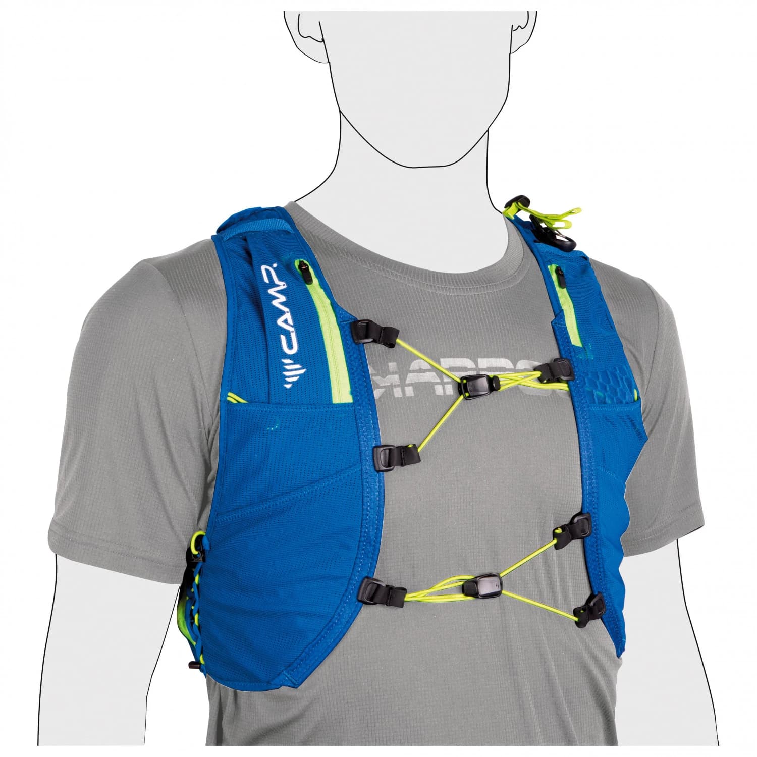 Раница за трейл бягане C.A.M.P. Trail Force 5 Trail running backpack - Blue