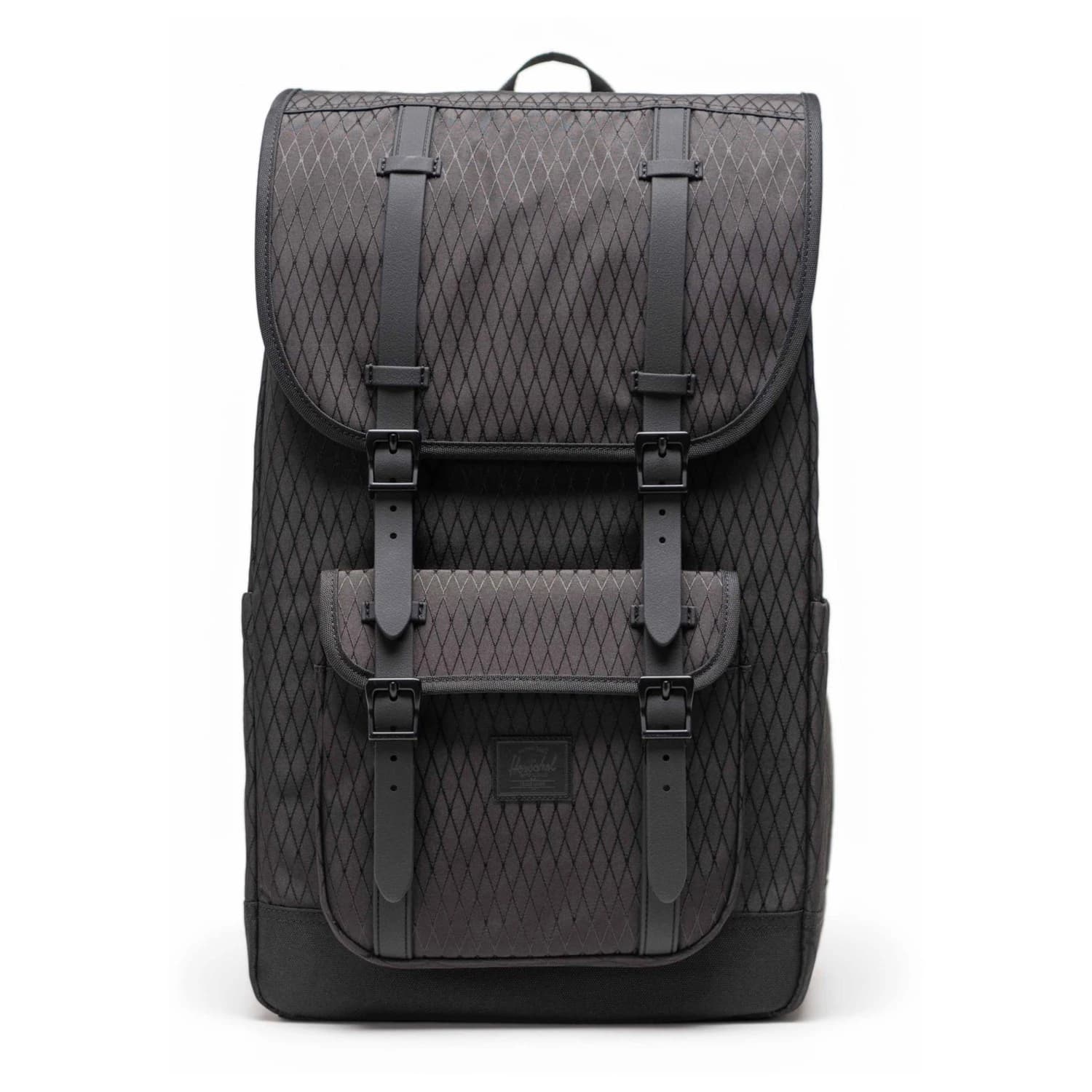Дневна раница Herschel Little America Backpack Daypack - Black diamond / Black