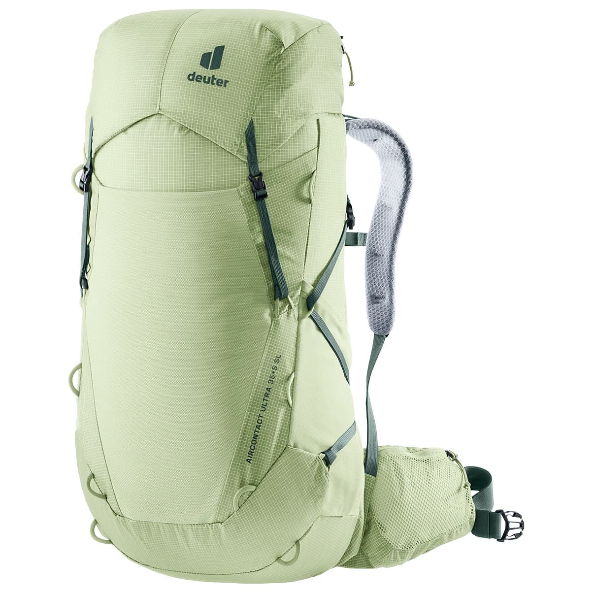 Дамска трекинг раница Deuter Women's Aircontact Ultra 35+5 SL Walking backpack - Mineral / Ivy