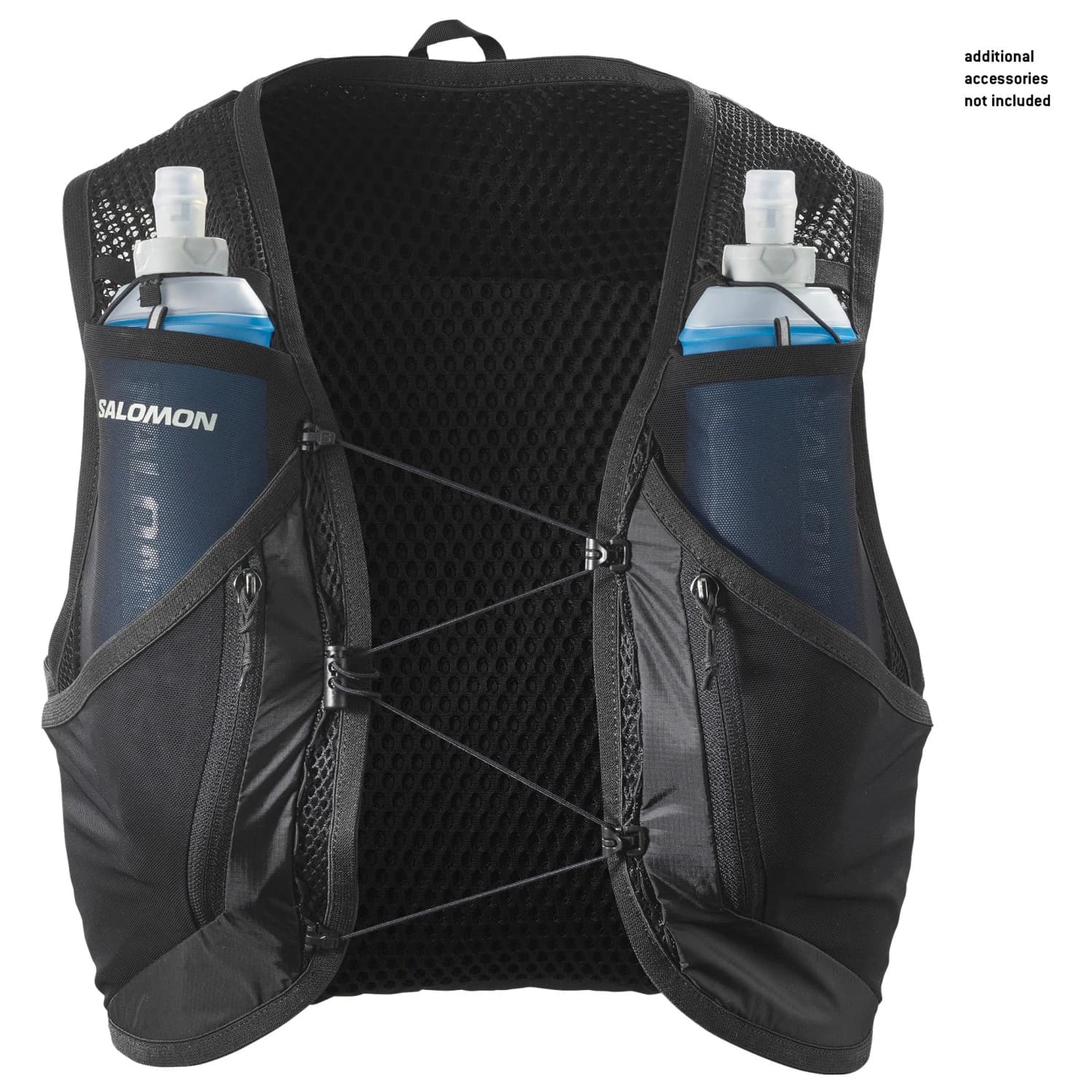 Раница за трейл бягане Salomon Active Skin 12 Set Trail running backpack - Black / Metal