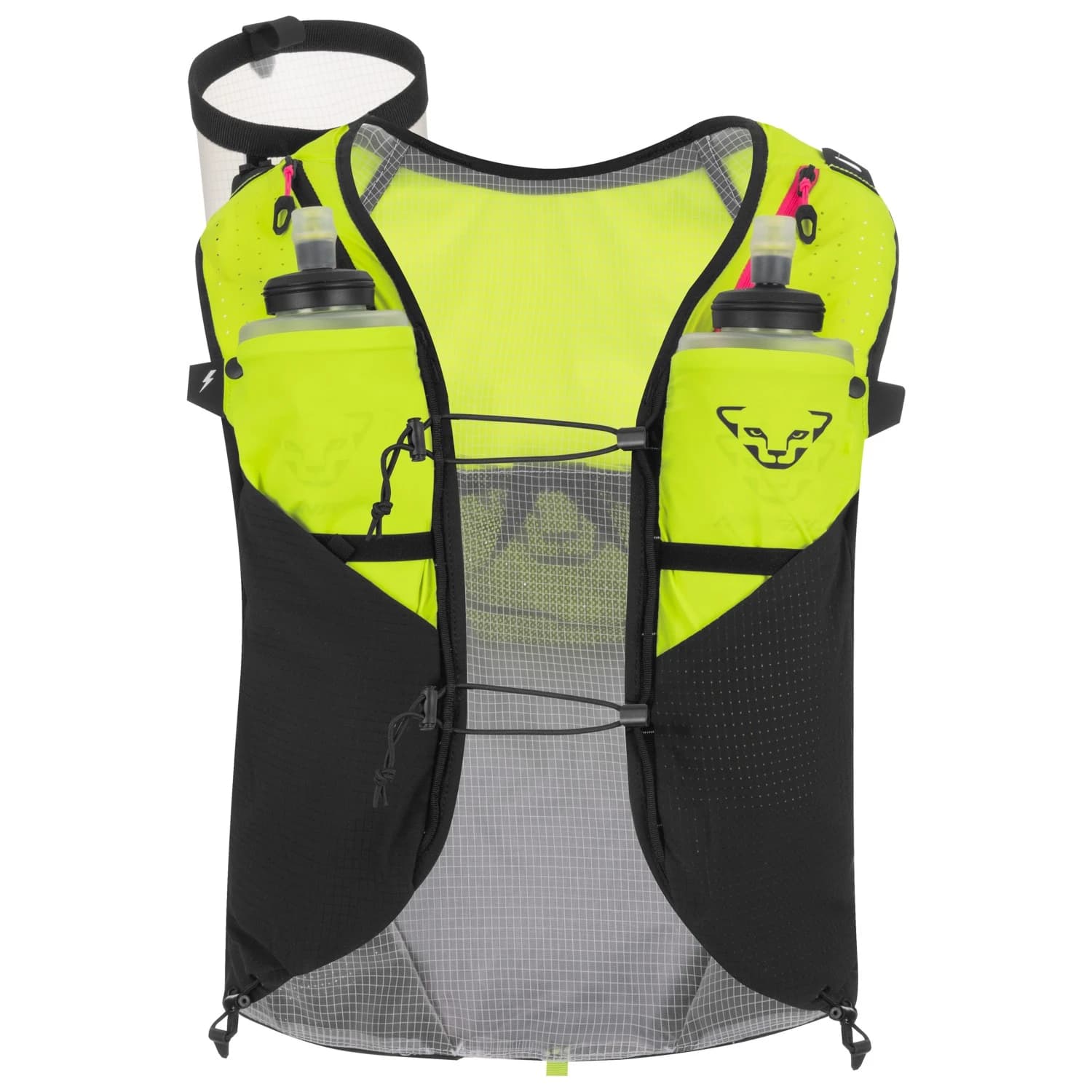 Раница за трейл бягане Dynafit DNA 8 Vest Trail running backpack - Fluo Yellow / Black Out