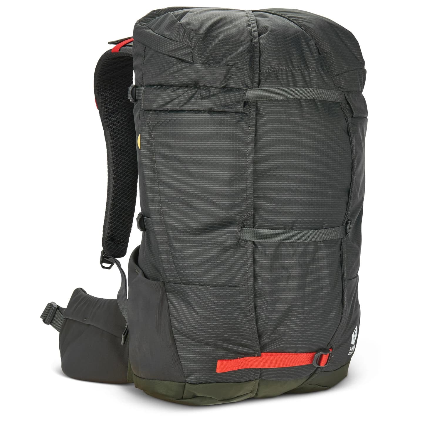 Туристическа раница Sierra designs Flex Hike 20-30 Walking backpack - Peat / Fiery Red