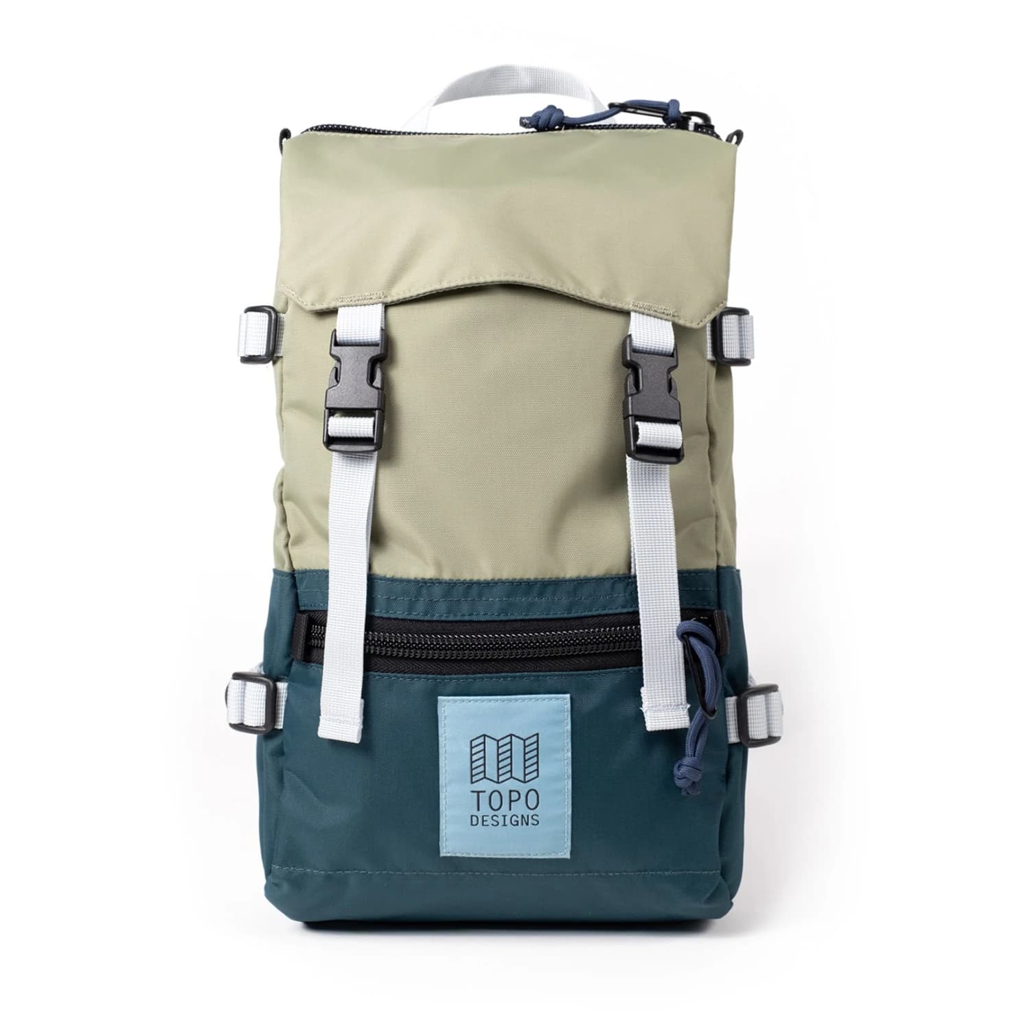 Дневна раница Topo designs Rover Pack Mini Recycled Daypack - Oil Green / Dark Pine