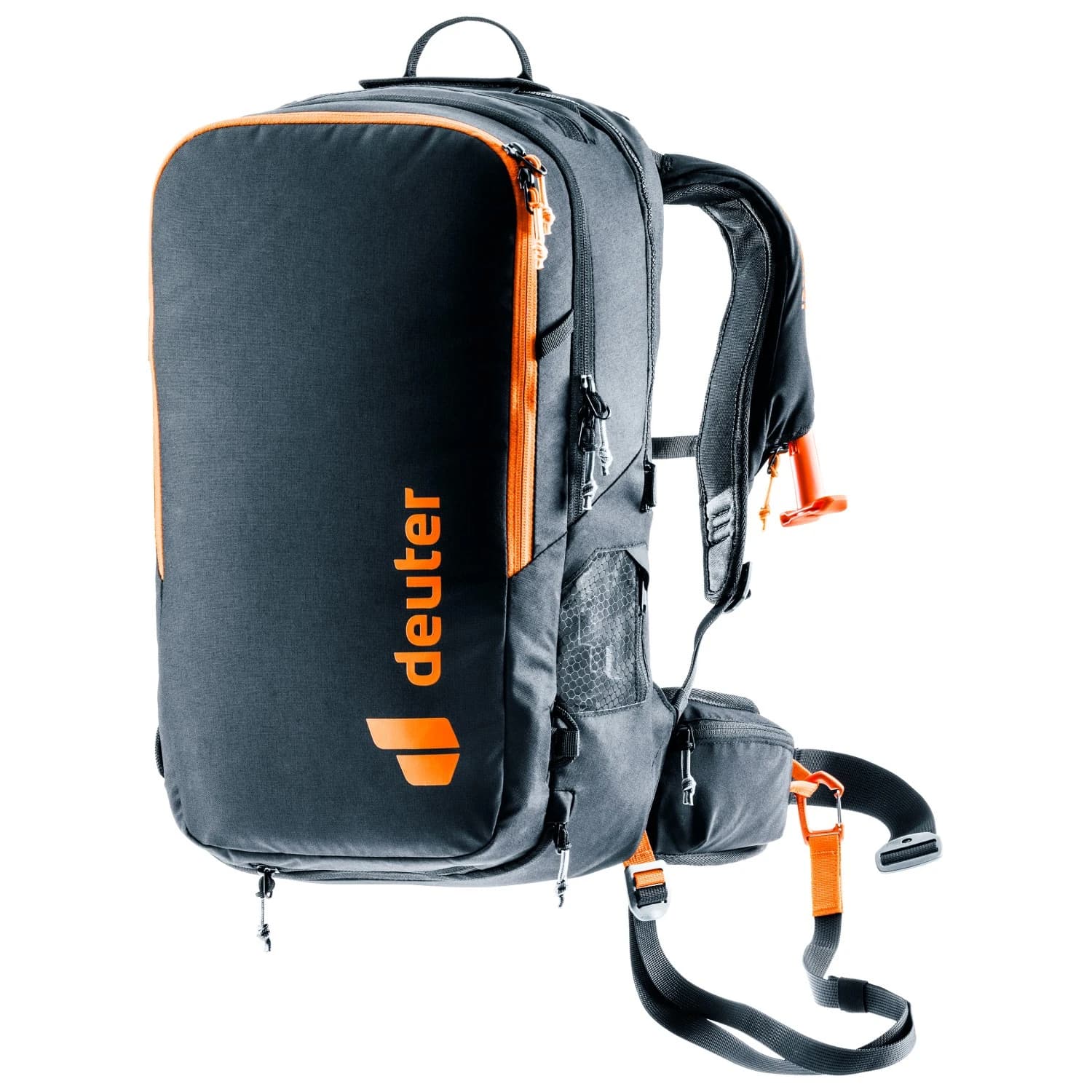 Дамска лавинна раница с въздушна възглавница Deuter Women's Alproof Ride 16 SL Avalanche airbag - Black