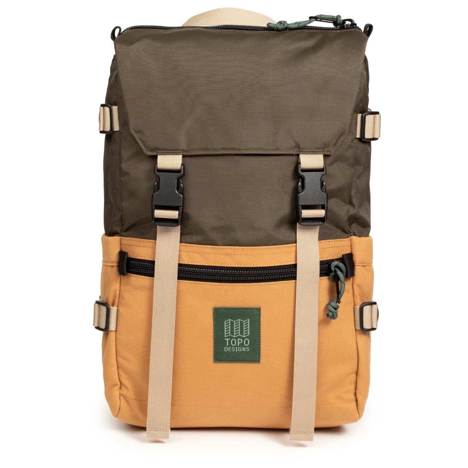 Дневна раница Topo designs Rover Pack Classic 20 Recycled Daypack - Woodland / Brown Oak