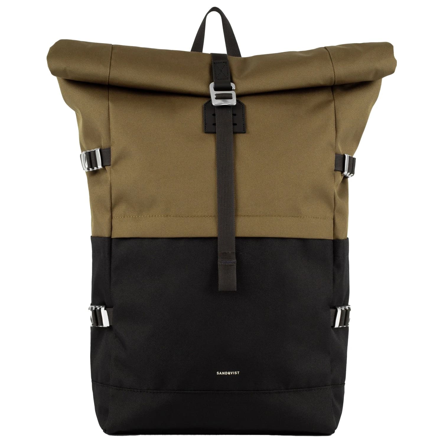 Дневна раница Sandqvist Icon Rolltop Backpack 26 Daypack - Multi Olive