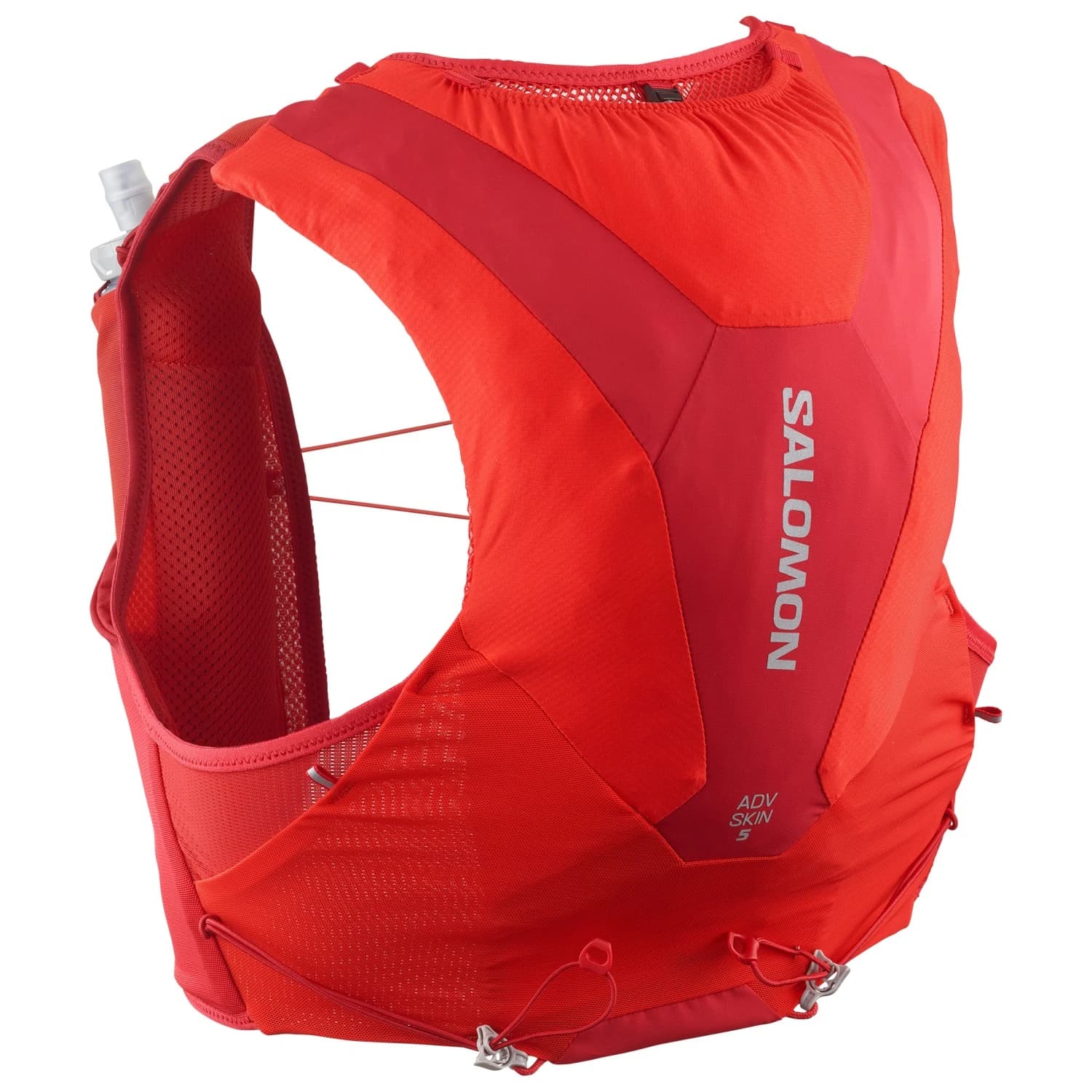 Раница за трейл бягане Salomon ADV Skin 5 Trail running backpack - Flame Scarlet / Haute Red