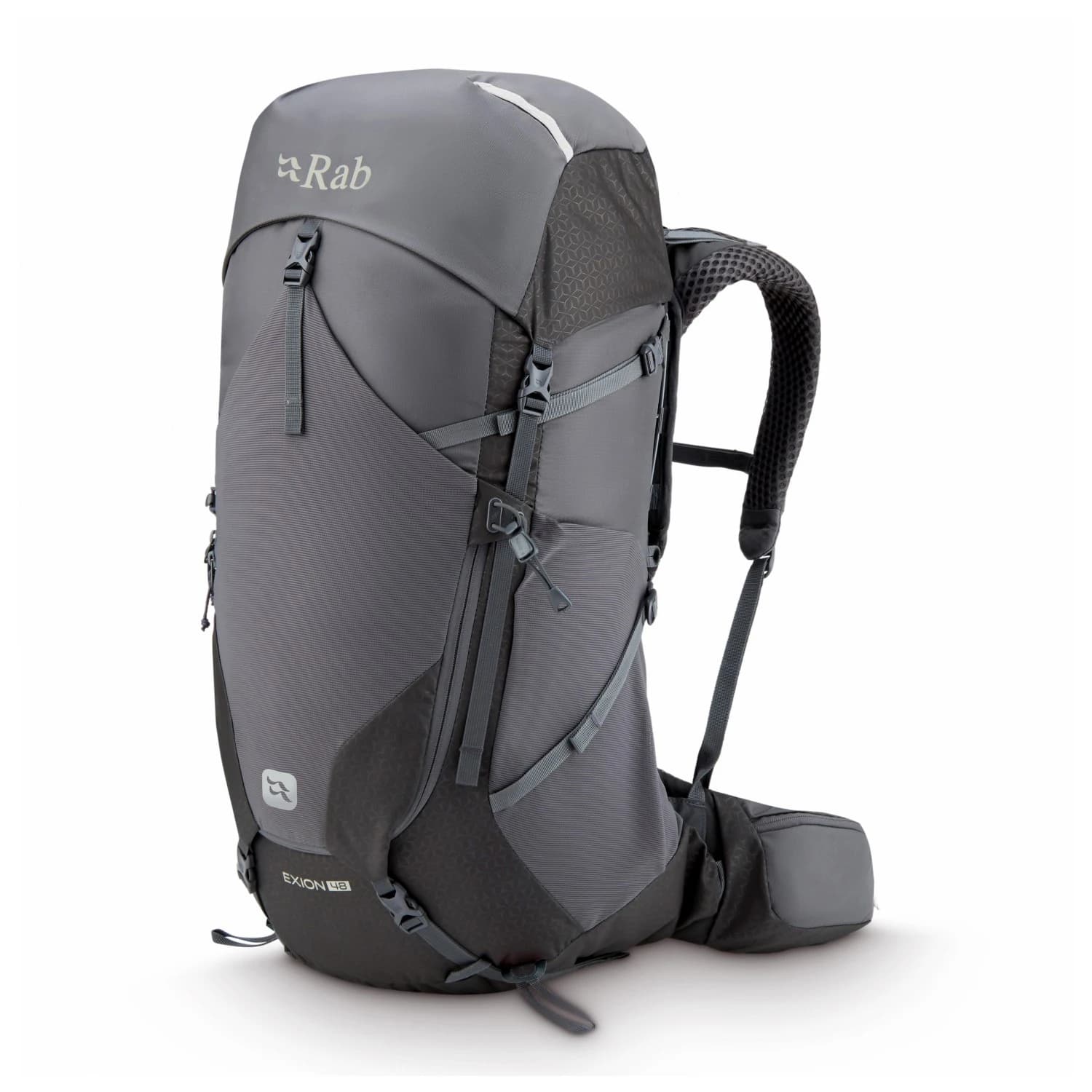 Туристическа раница Rab Exion 48 Walking backpack - Anthracite / Graphene
