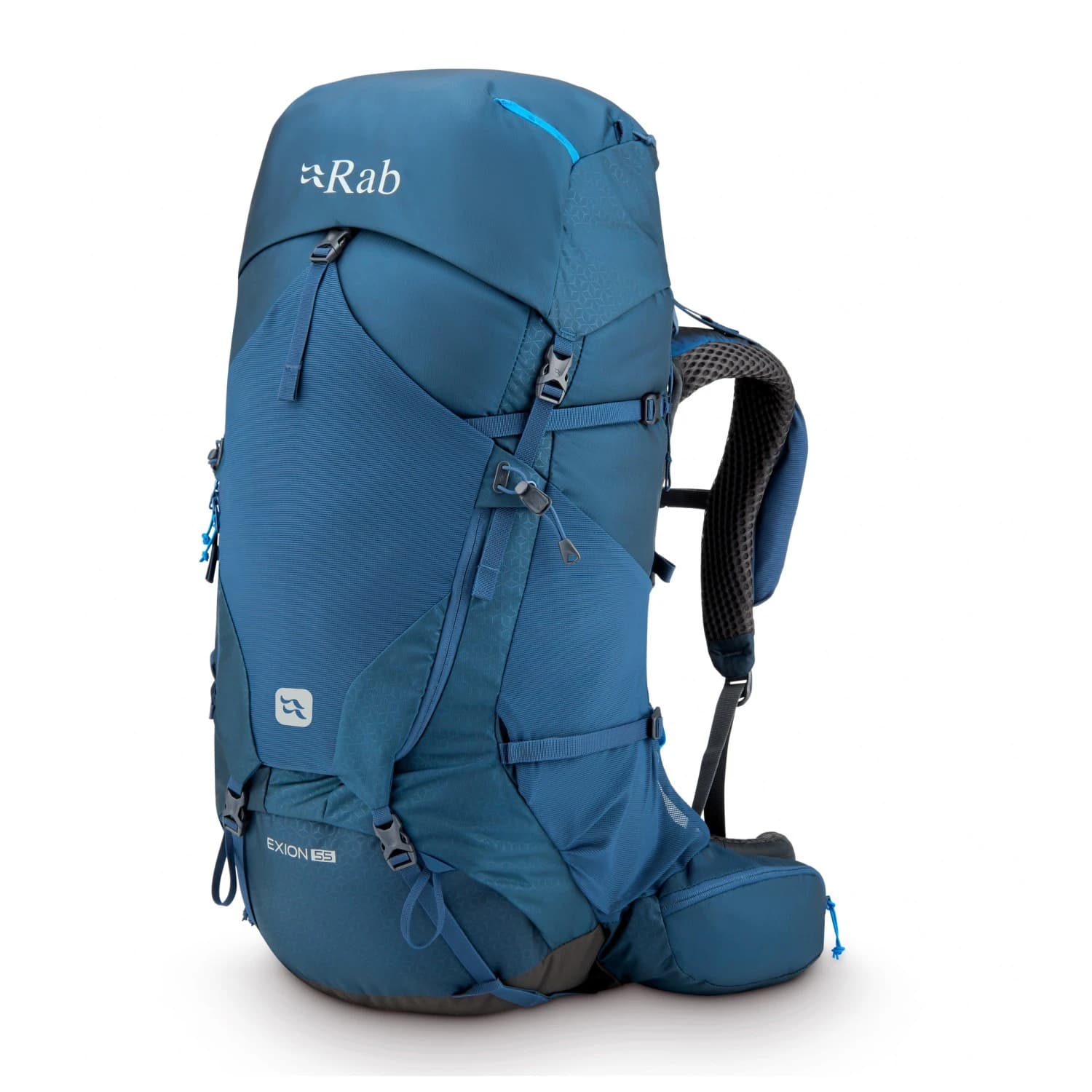 Туристическа раница Rab Exion 55 Walking backpack - Tempest Blue