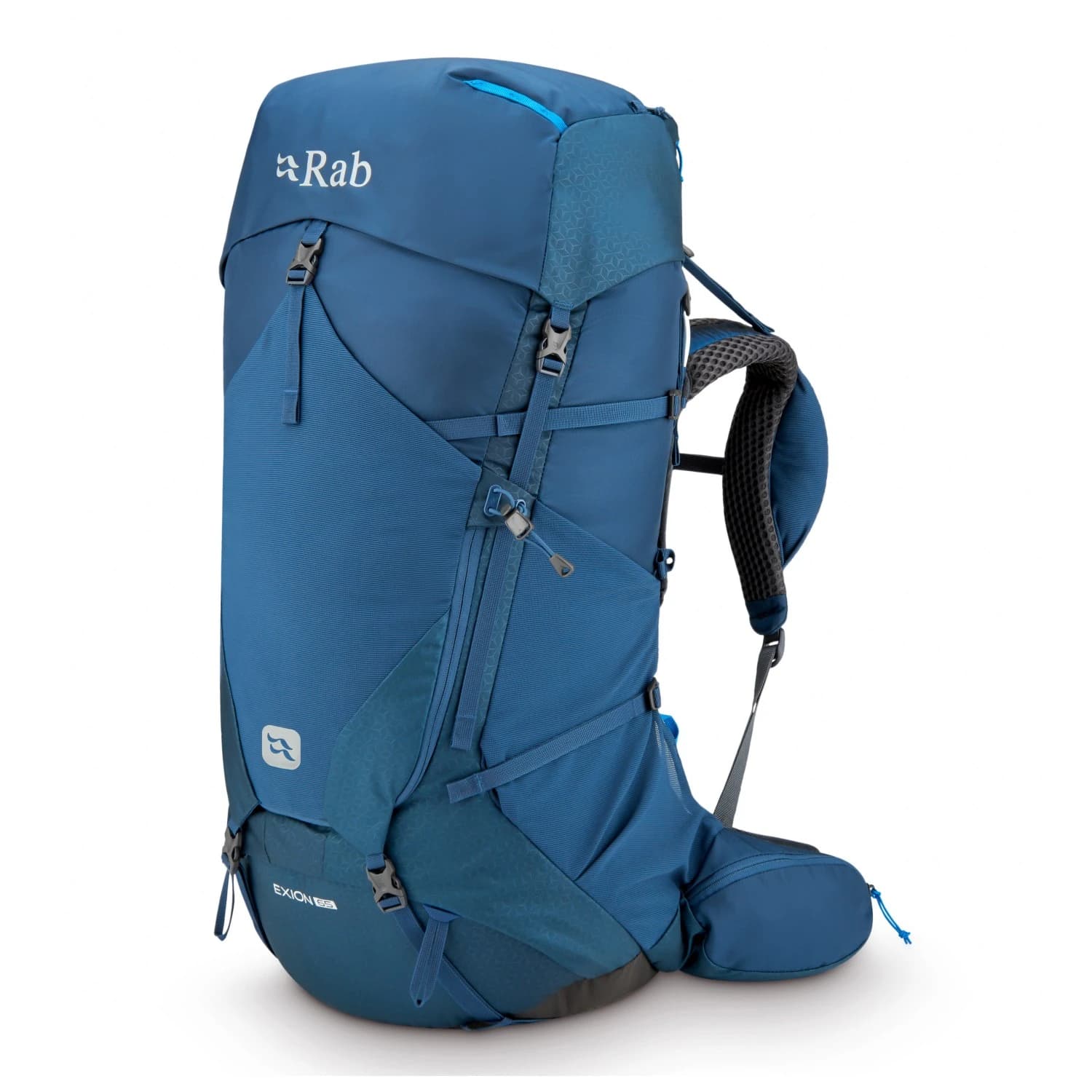 Туристическа раница Rab Exion 65 Walking backpack - Tempest Blue