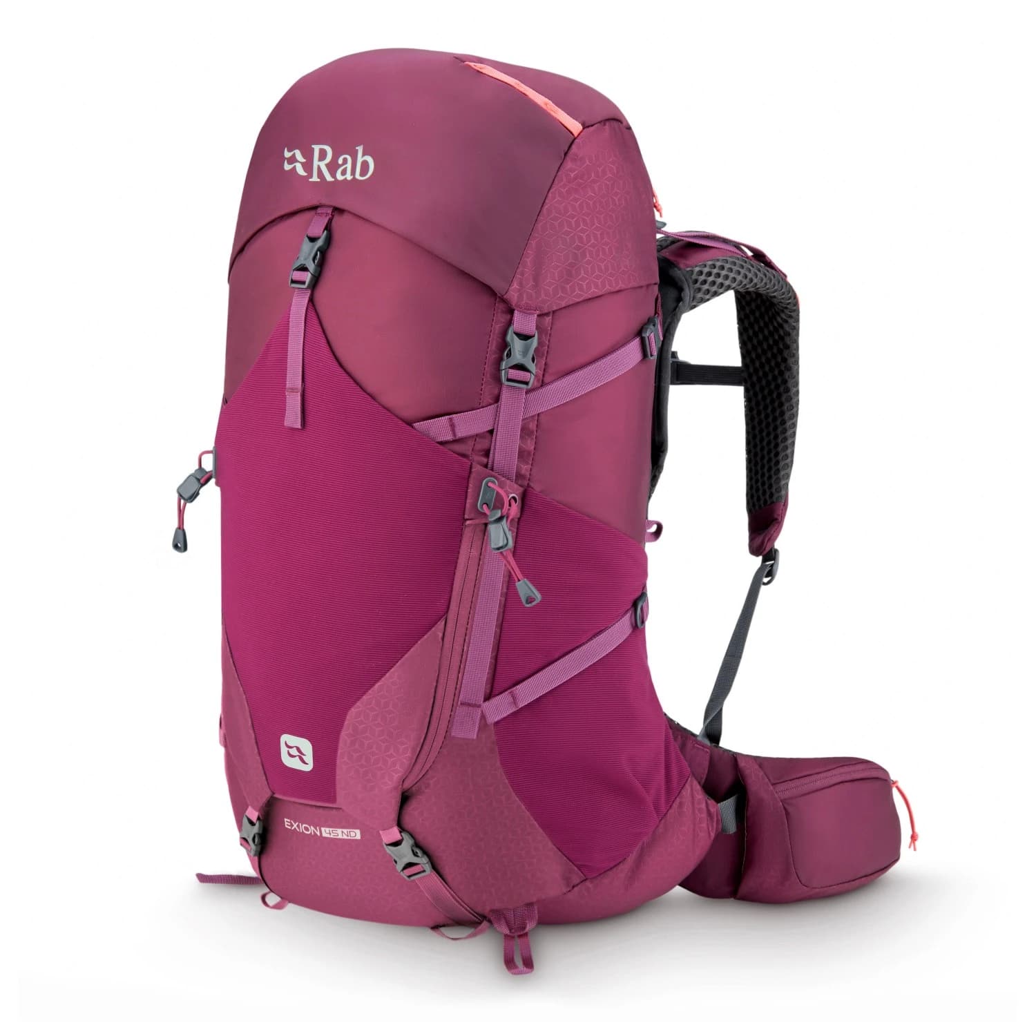 Дамска туристическа раница Rab Women's Exion 45 ND Walking backpack - Mulberry