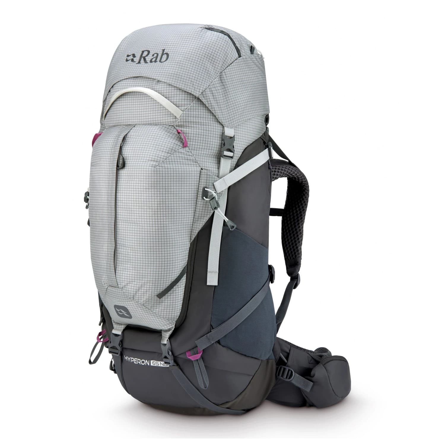 Дамска трекинг раница Rab Women's Hyperon 65 ND Walking backpack - Dark Pewter / Anthracite