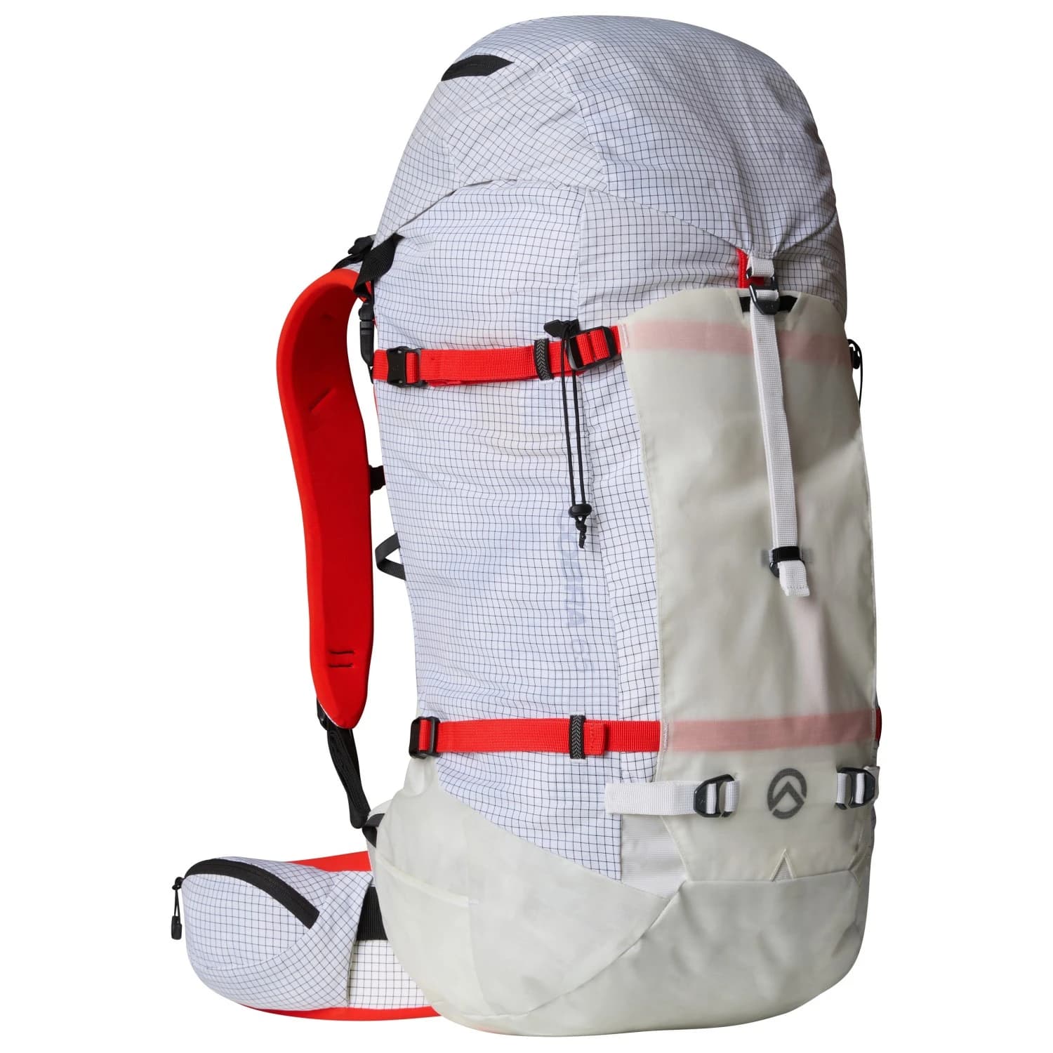 Алпийска раница The North Face Cobra 65 Mountaineering backpack - TNF White / Raw Undyed / Black