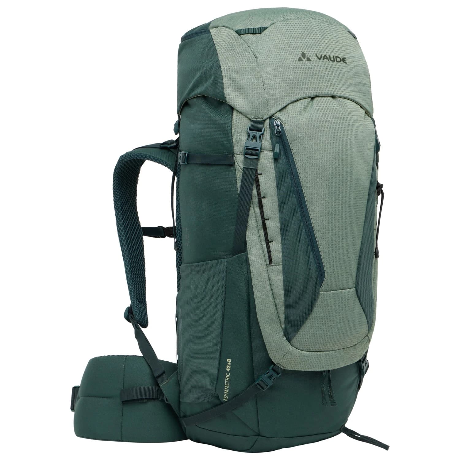 Трекинг раница Vaude Asymmetric 42+8 Mountaineering backpack - Agave