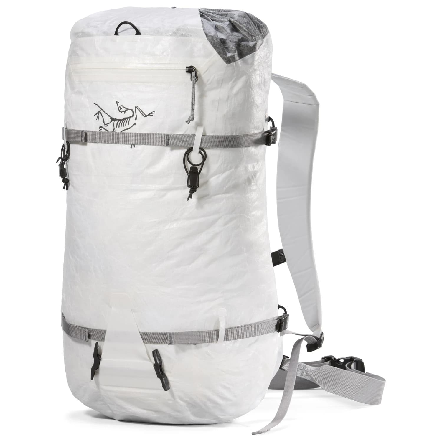 Алпийска раница Arc'teryx Alpha SL 30 Mountaineering backpack - White Light