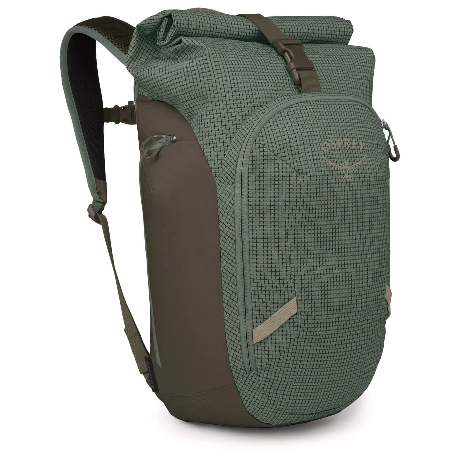 Дневна раница Osprey Transporter Roll Top Pack 30 Daypack - Pine Leaf / Earl Grey