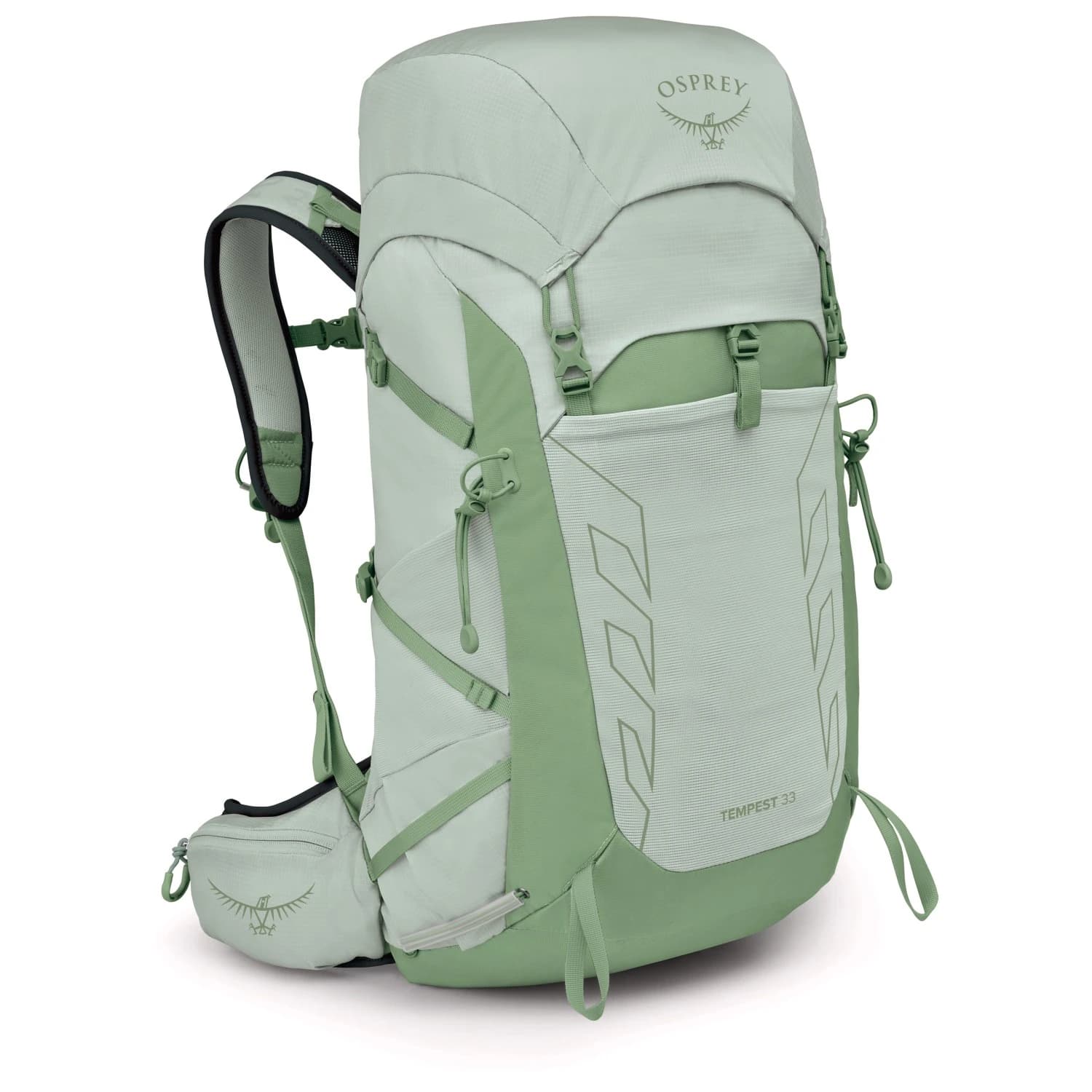 Дамска алпийска раница Osprey Women's Tempest 33 Walking backpack - Frosty Mint Green / Botanica