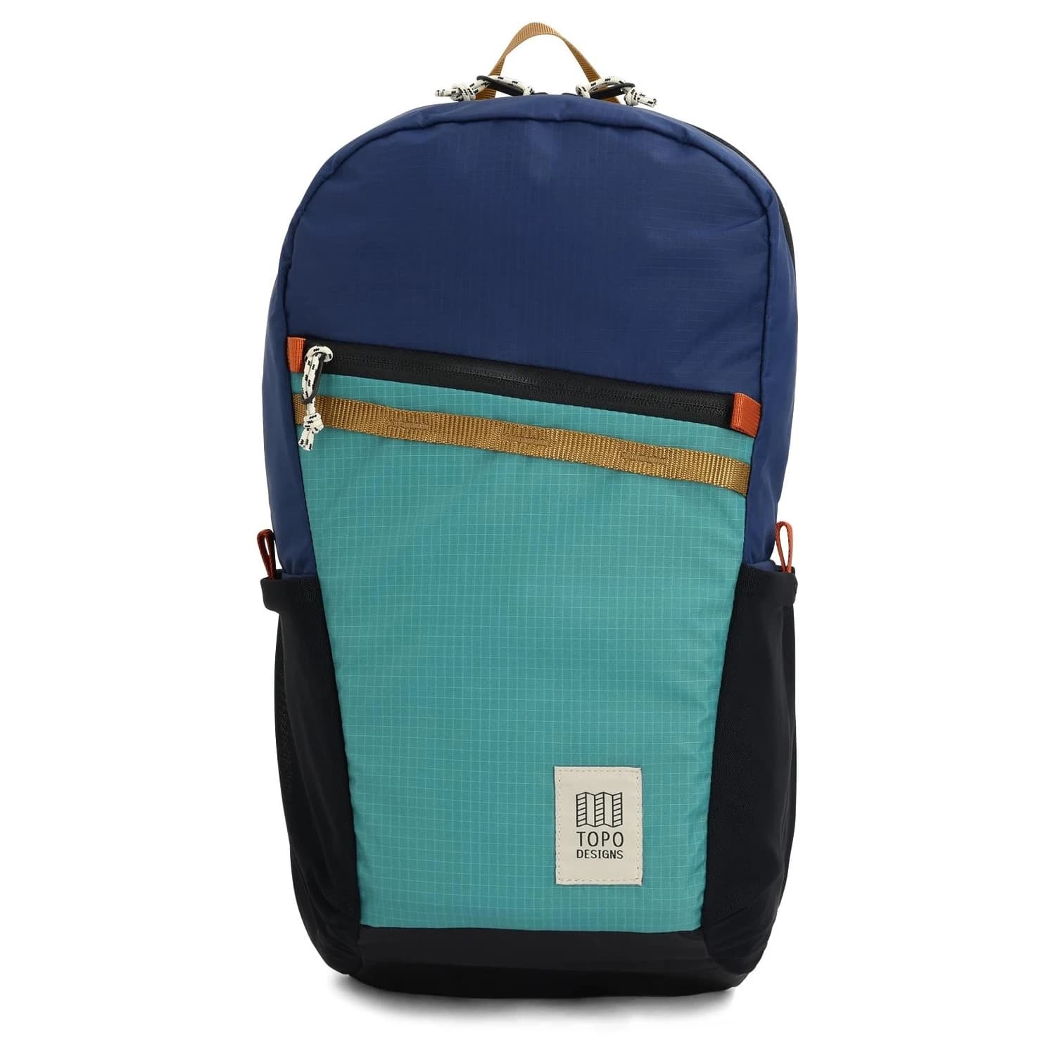 Дневна раница Topo designs Peakview Packable Backpack 11 Daypack - Midnight / Caribbean