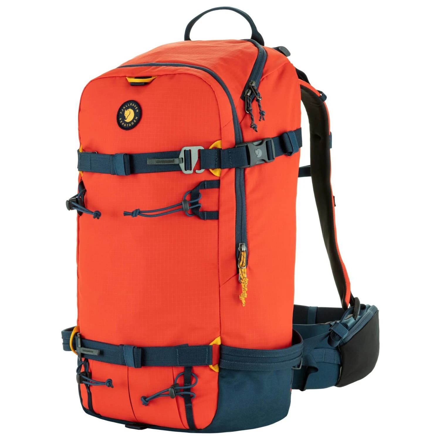 Раница за ски-туринг Fjällräven Bergtagen Touring 30 Ski touring backpack - Flame Orange / Mountain Blue