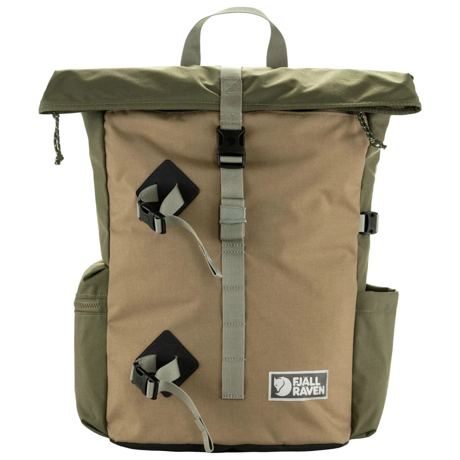Дневна раница Fjällräven Vardag Foldsack 25 Daypack - Green / Clay