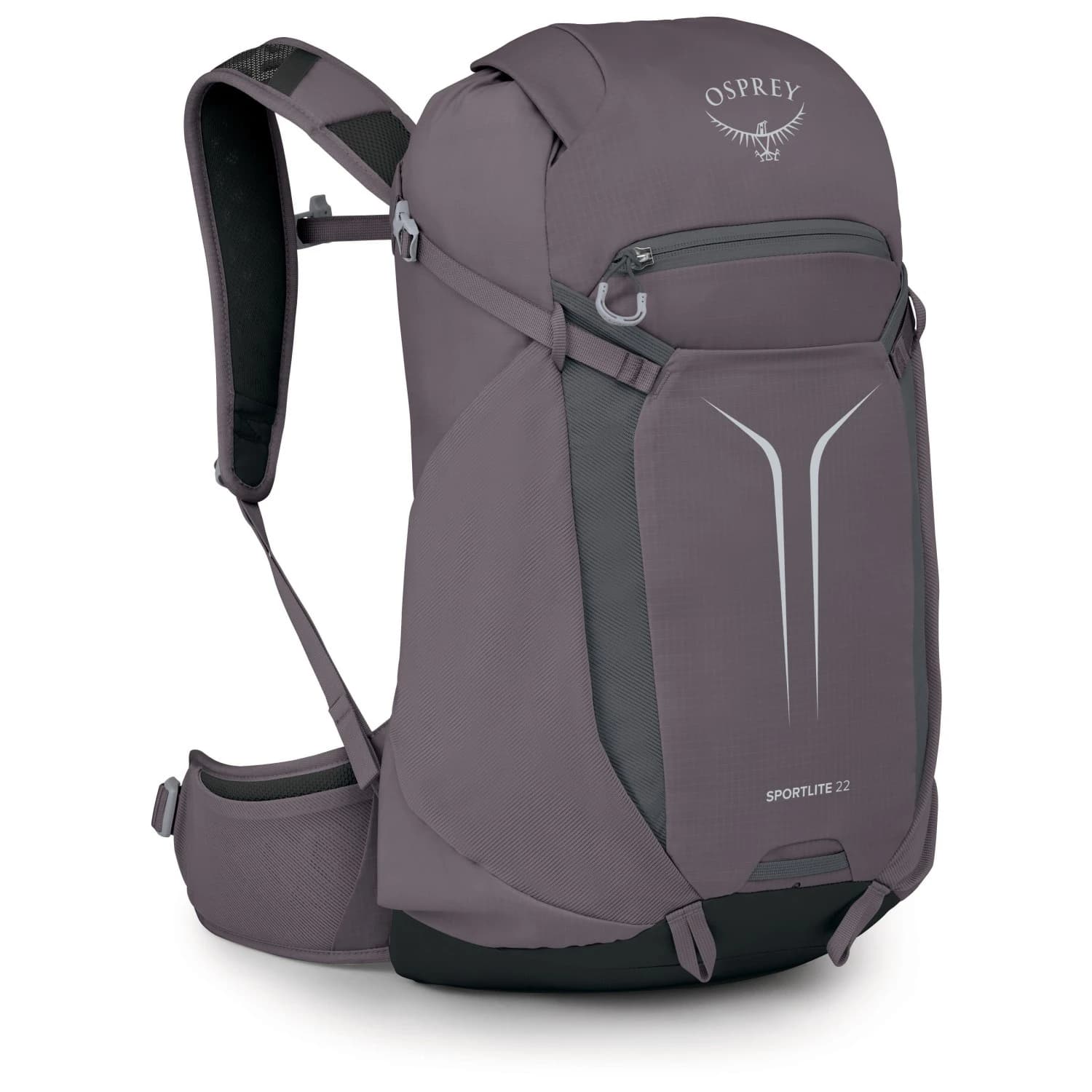 Туристическа раница Osprey Sportlite 22 Walking backpack - Graphite Purple