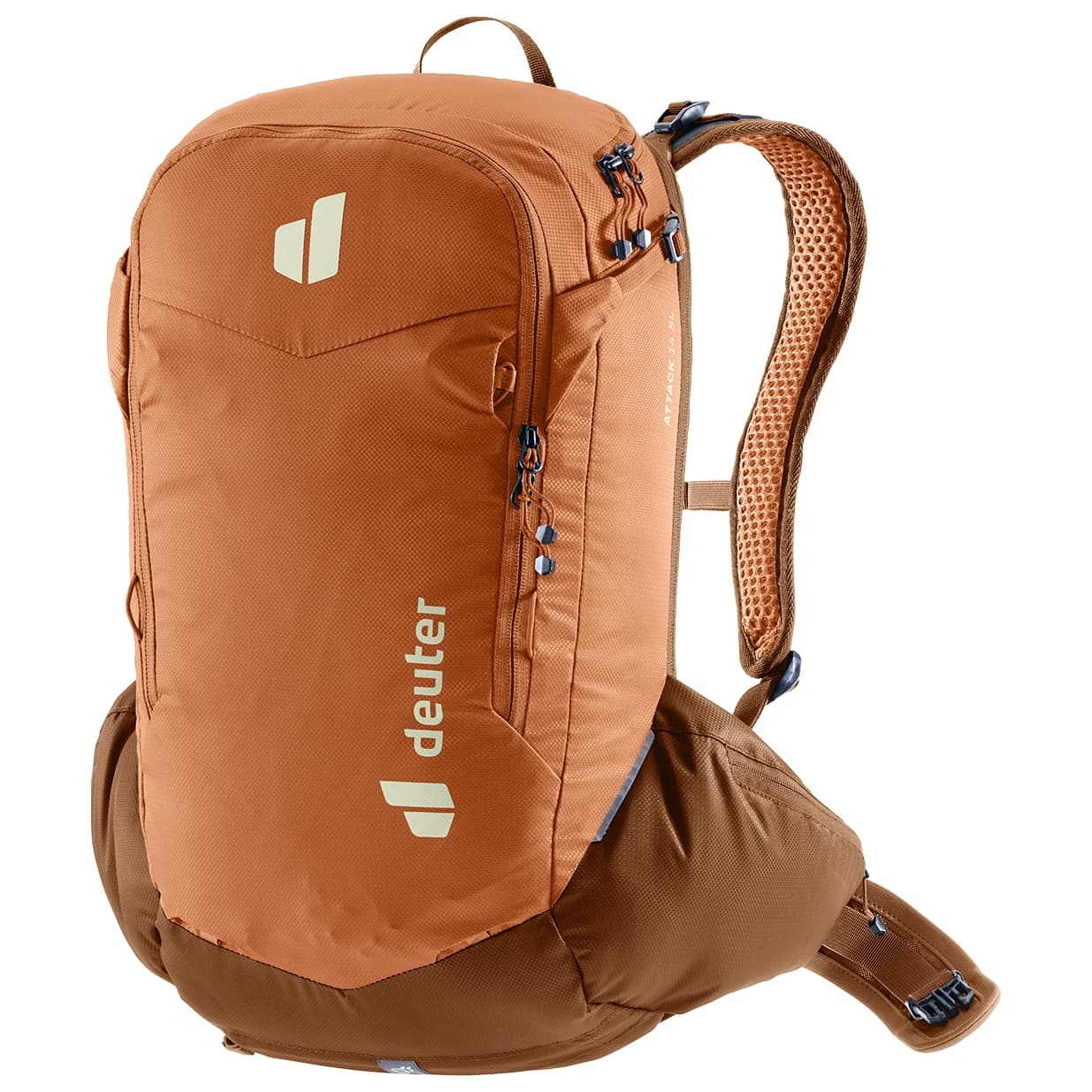 Дамска раница за колоездене Deuter Women's Attack SL 14 Cycling backpack - Mocha / Pecan