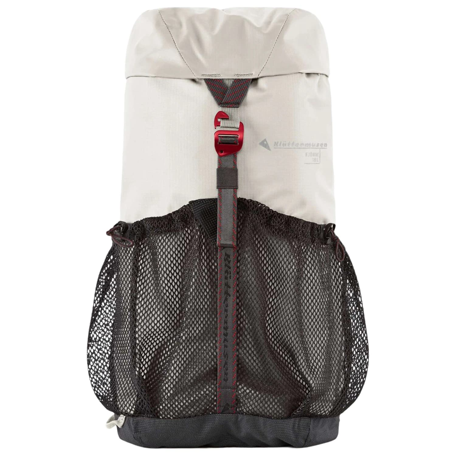 Дневна раница Klättermusen Fjörm Backpack 18 Daypack - Silver Creme