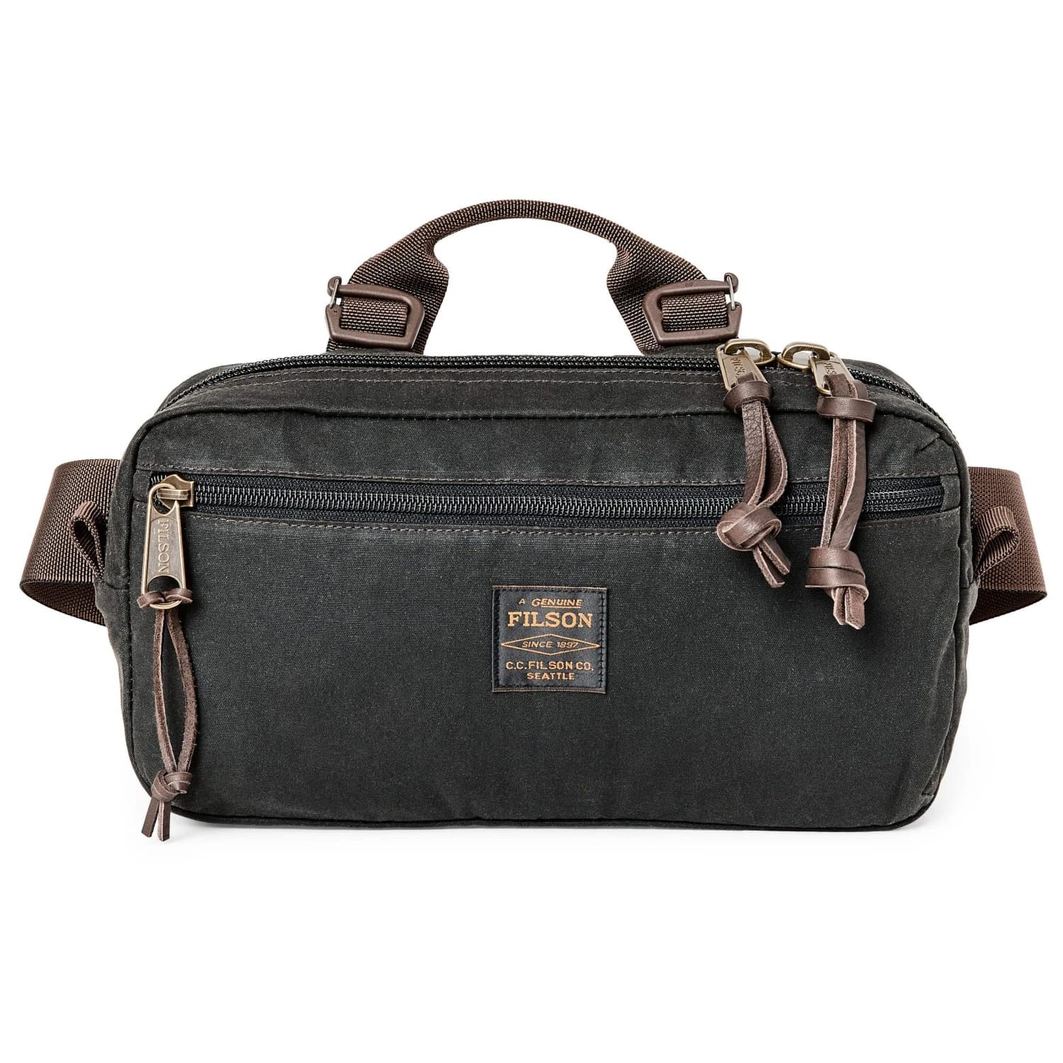 Дневна раница Filson Trapper Creek Modular Waistpack Hip bag - Dark Timber