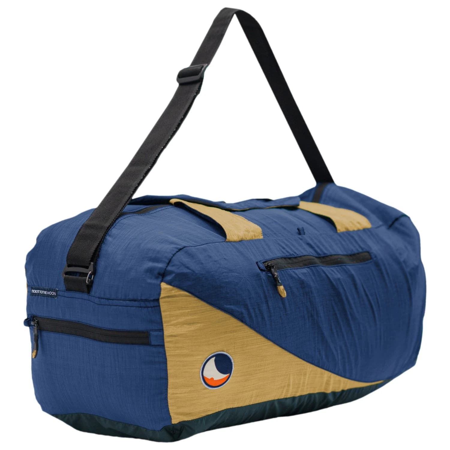 Дневна раница Ticket to the moon Backpack Plus Daypack - Deep Blue / Sparkling Gold