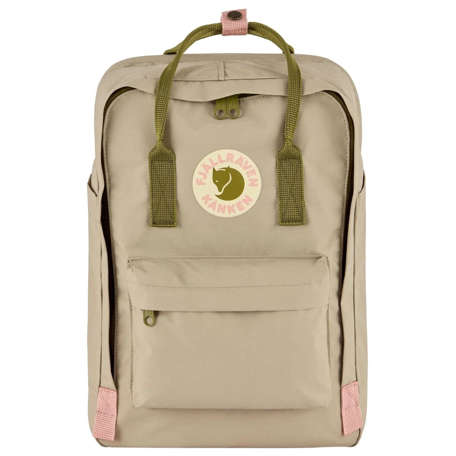 Дневна раница Fjällräven Kånken Koncept Laptop 18 Daypack - Fossil / Foliage Green