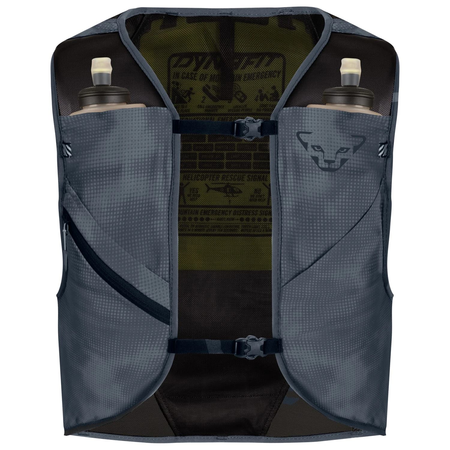 Раница за трейл бягане Dynafit Trail 6 Reflective Vest Trail running backpack - Cinder / Smoke Blue
