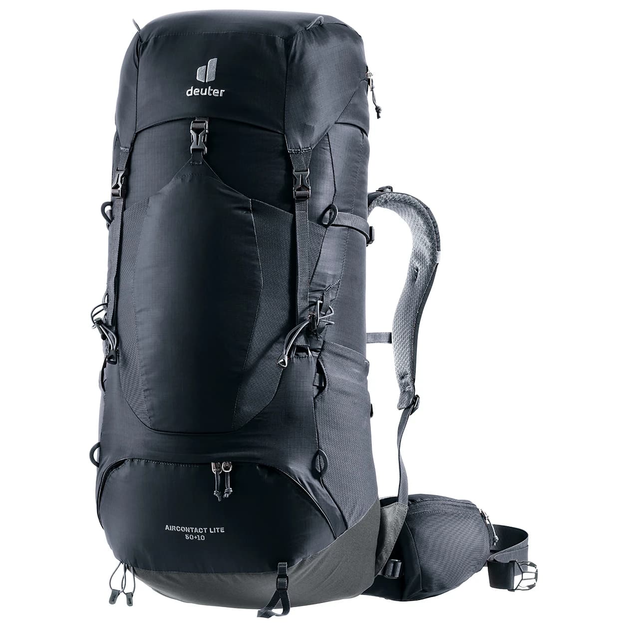 Трекинг раница Deuter Aircontact Lite 50 + 10 Walking backpack - Black / Graphite