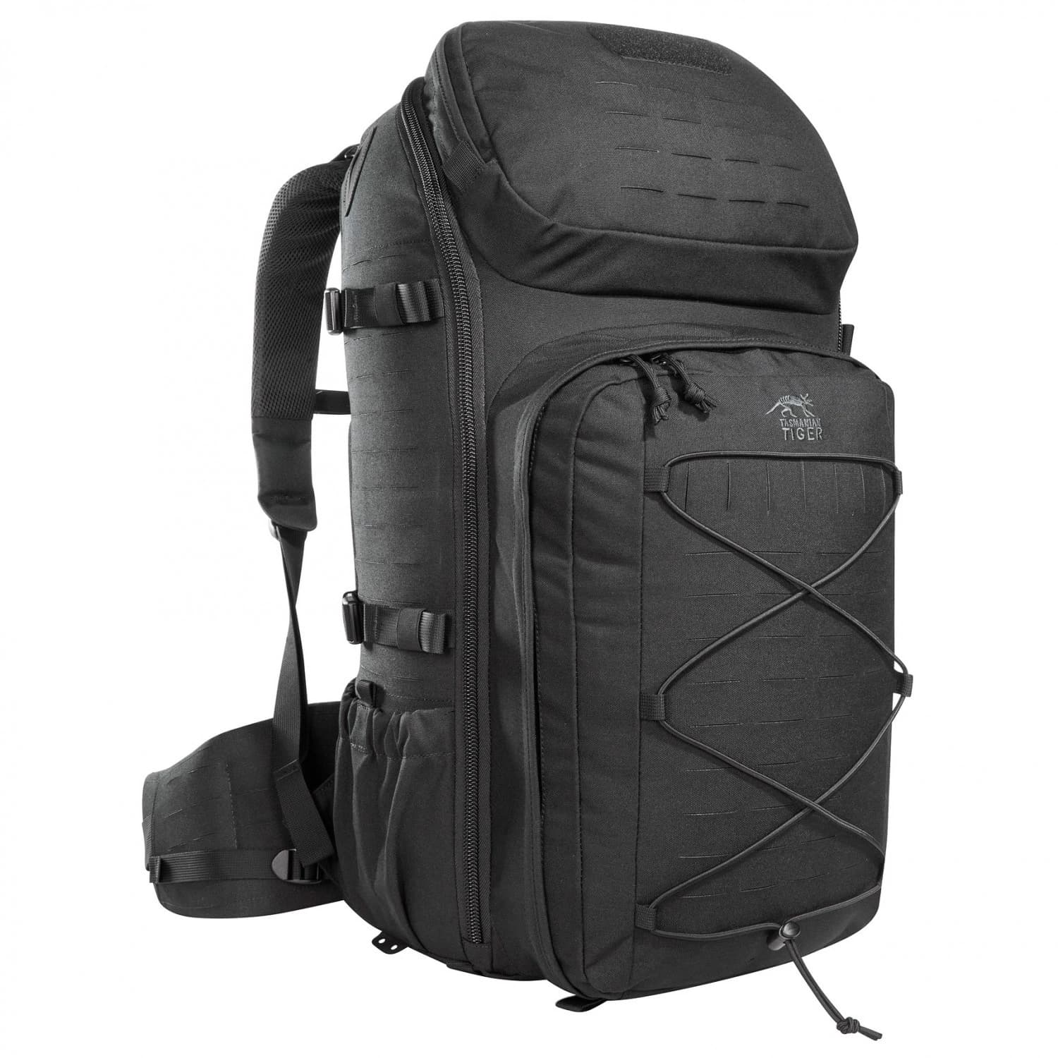 Трекинг раница Tasmanian tiger TT Modular Trooper Pack 55 Walking backpack - Black