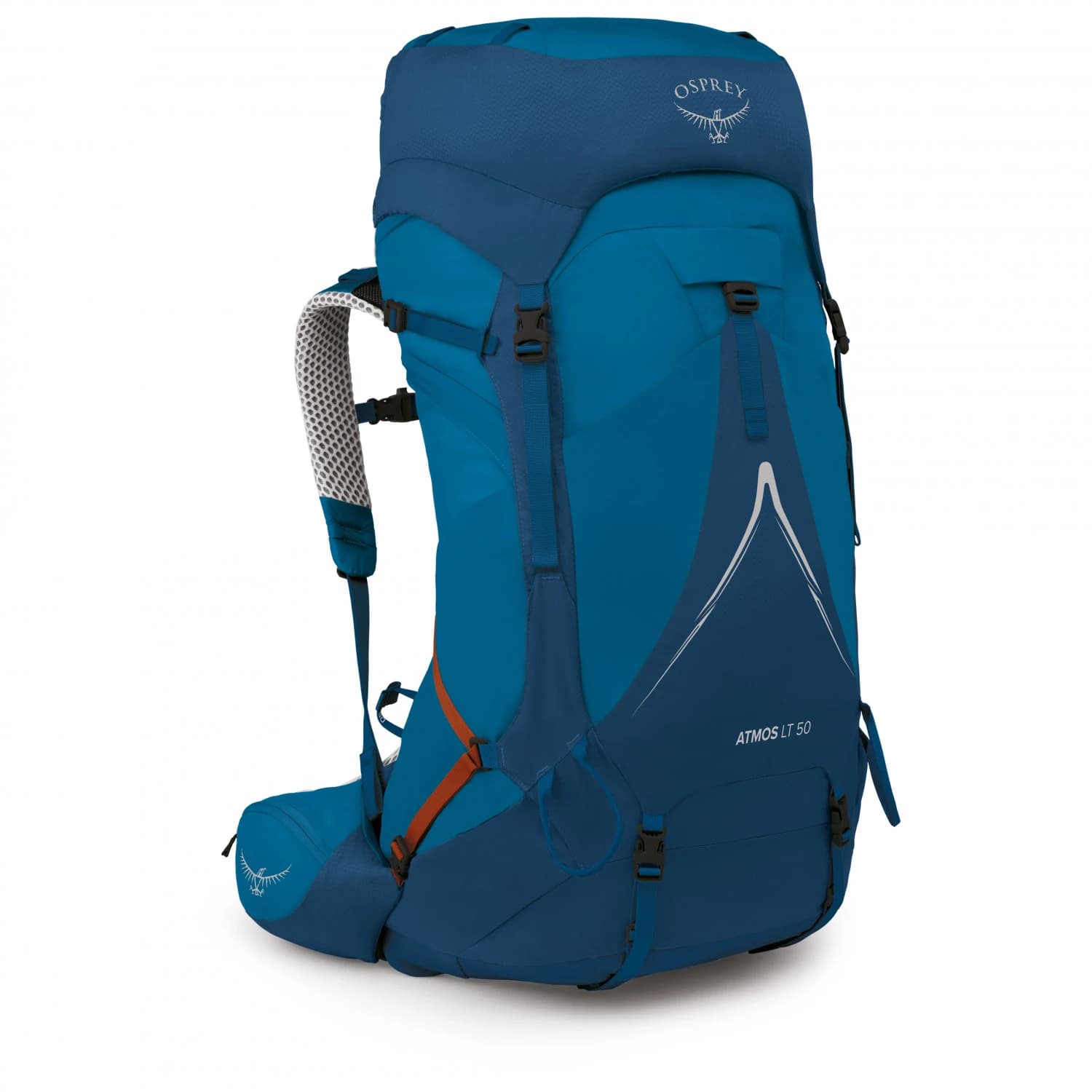 Трекинг раница Osprey Atmos AG LT 50 Walking backpack - Night Shift / Scoria Blue