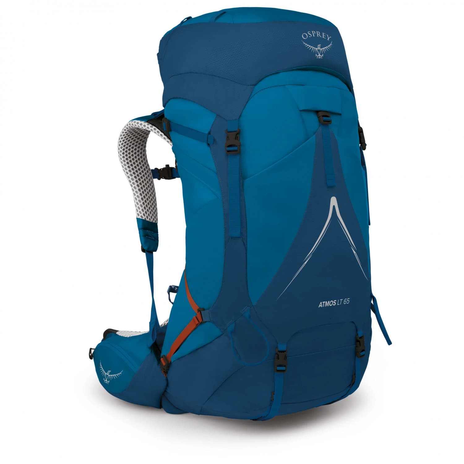Трекинг раница Osprey Atmos AG LT 65 Walking backpack - Night Shift / Scoria Blue