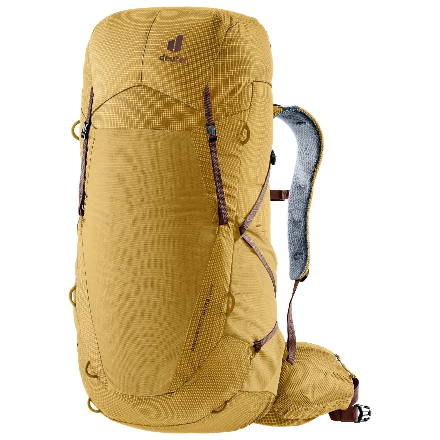 Трекинг раница Deuter Aircontact Ultra 50+5 Walking backpack - Savanna / Raisin