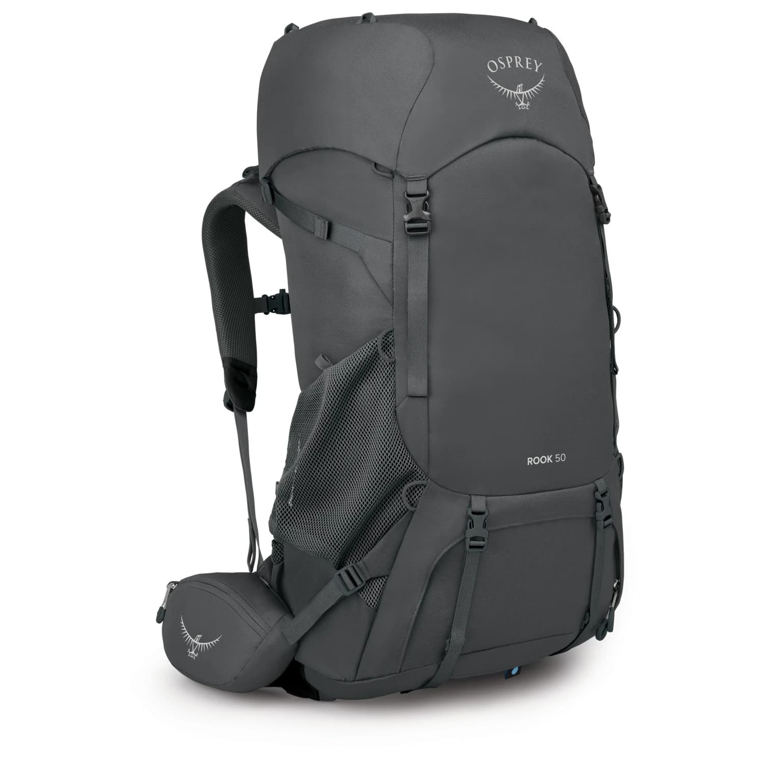 Трекинг раница Osprey Rook 50 Walking backpack - Dark Charcoal / Silver Lining